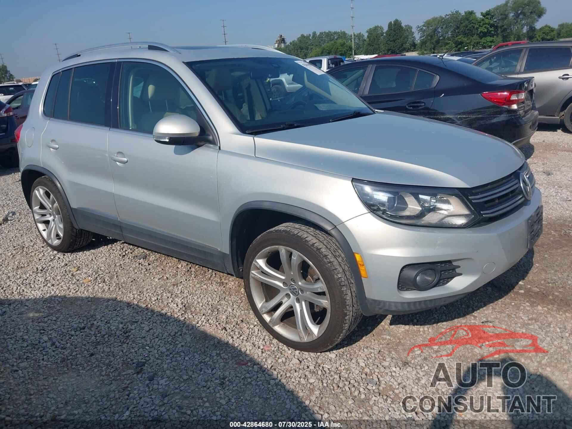 VOLKSWAGEN TIGUAN 2013 - WVGAV3AX1DW570459
