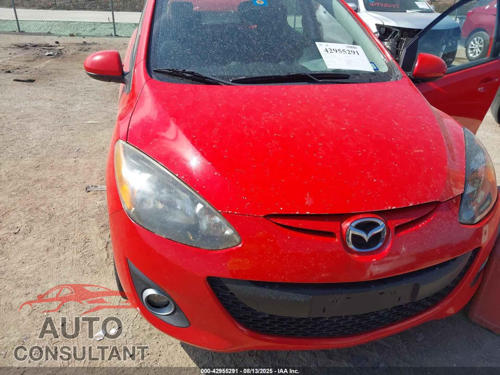 MAZDA MAZDA2 2013 - JM1DE1LY8D0160496