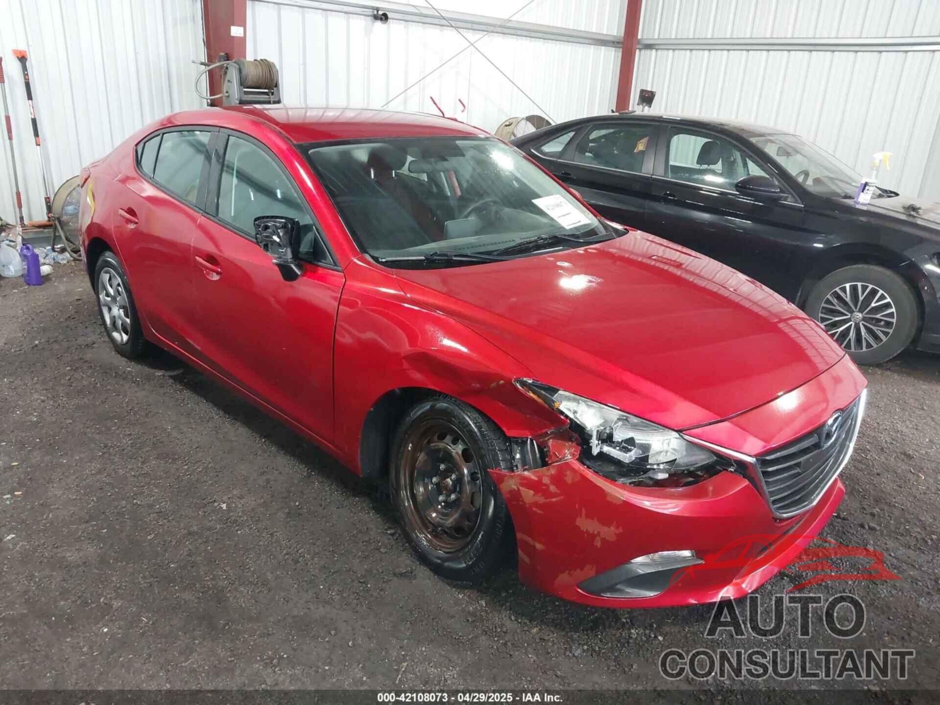 MAZDA MAZDA3 2015 - 3MZBM1U7XFM133863