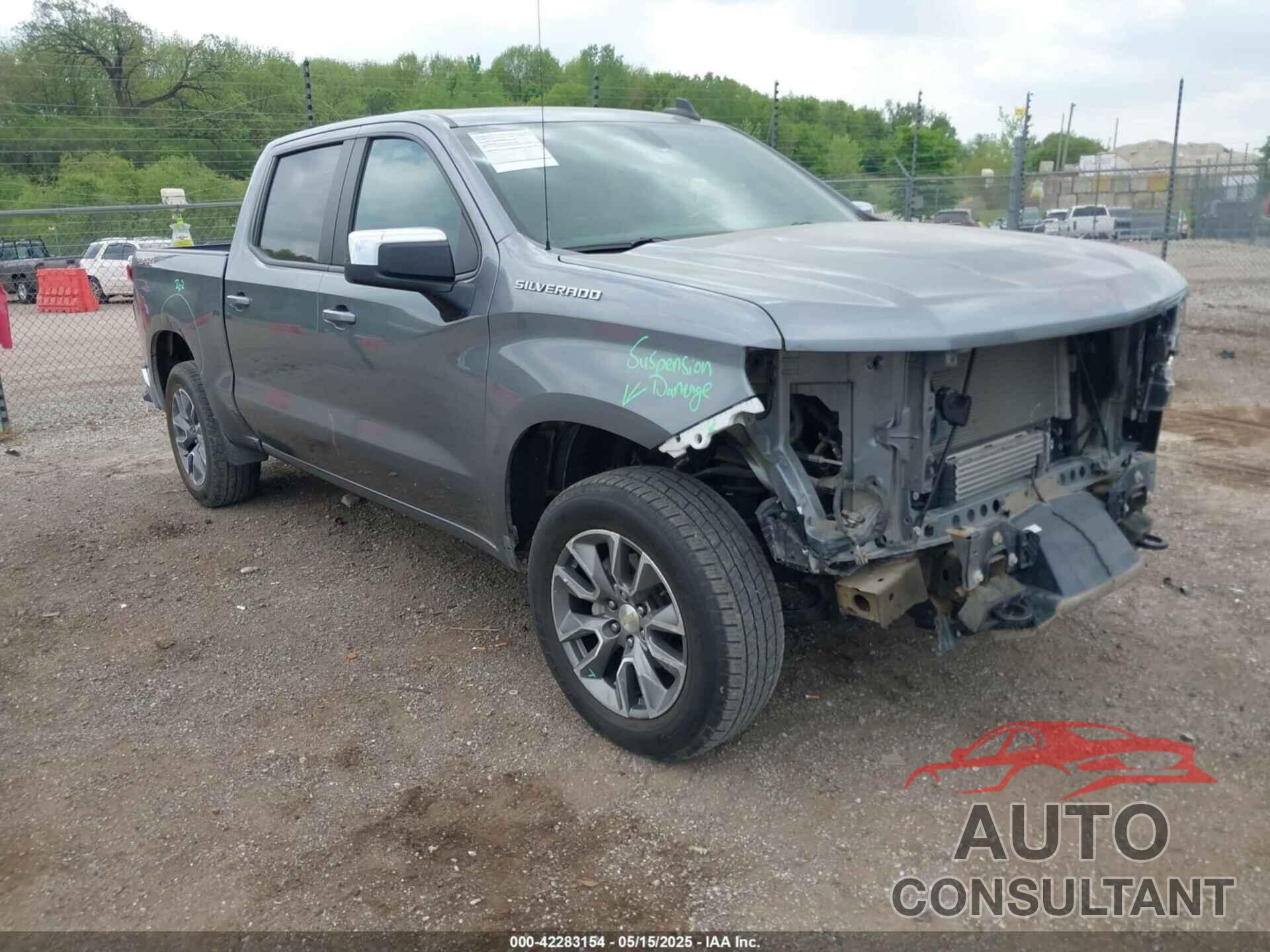 CHEVROLET SILVERADO 1500 LTD 2022 - 1GCPYJEKXNZ184891