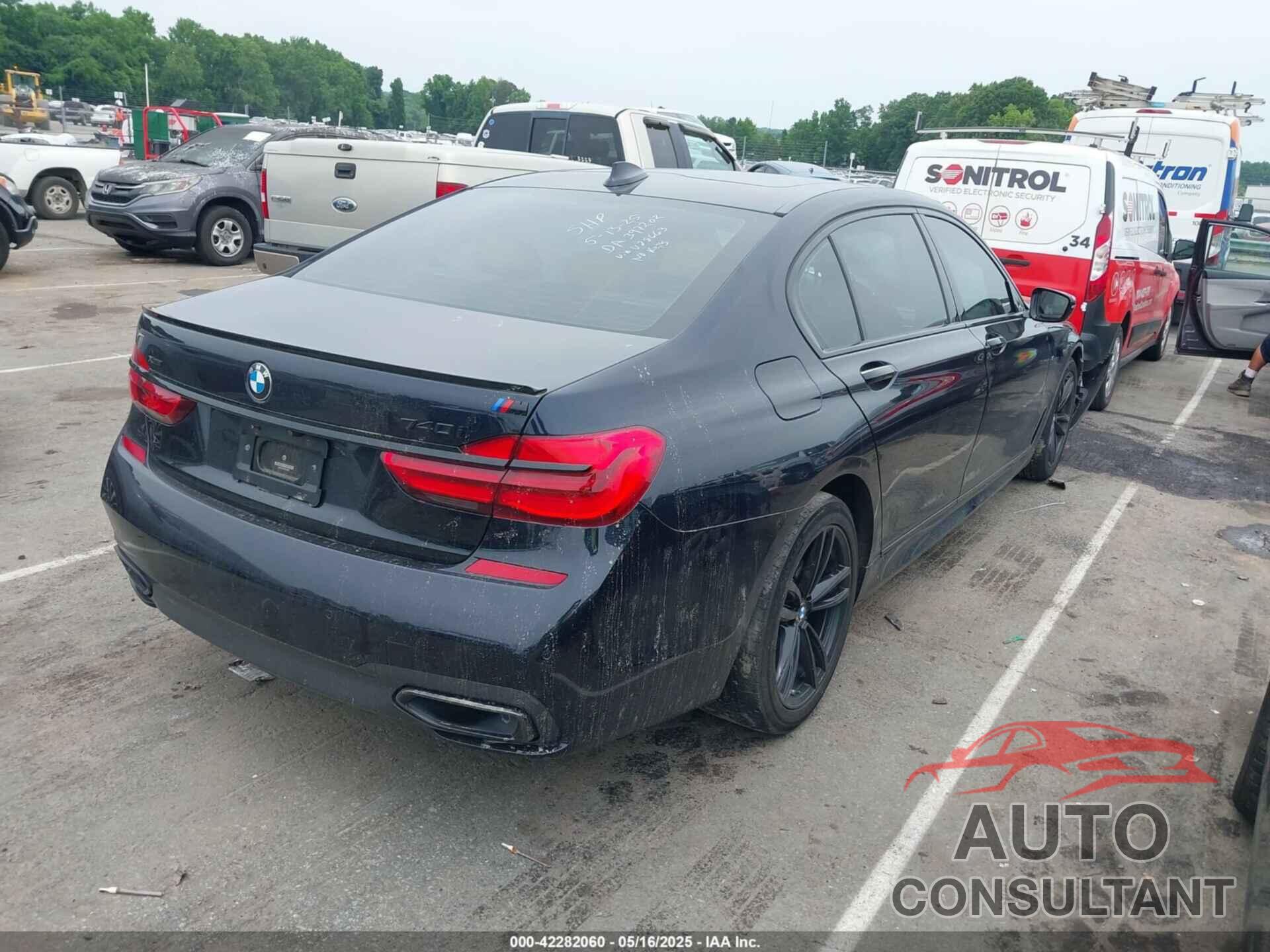 BMW 740I 2019 - WBA7E4C54KGV28663