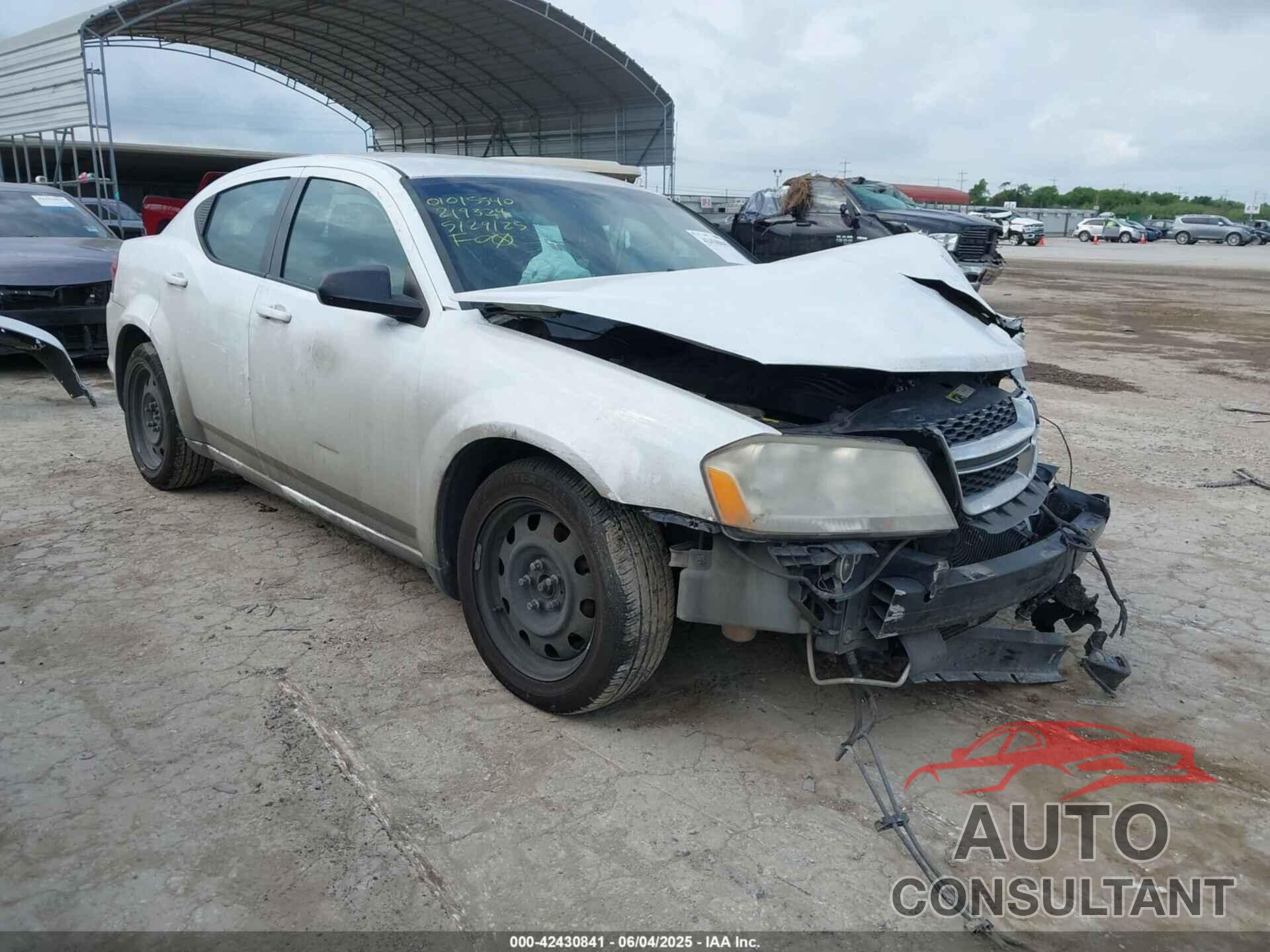 DODGE AVENGER 2014 - 1C3CDZAB6EN219324