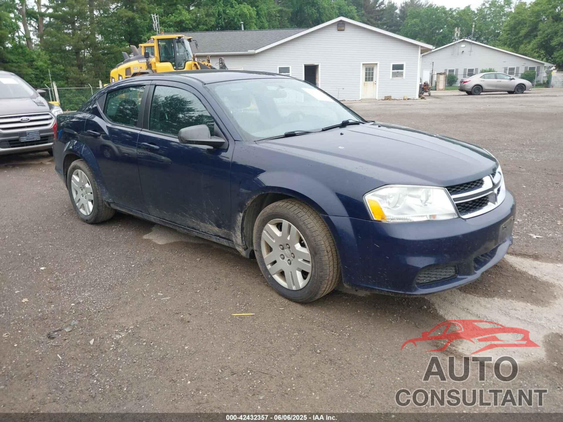 DODGE AVENGER 2014 - 1C3CDZAB5EN193525