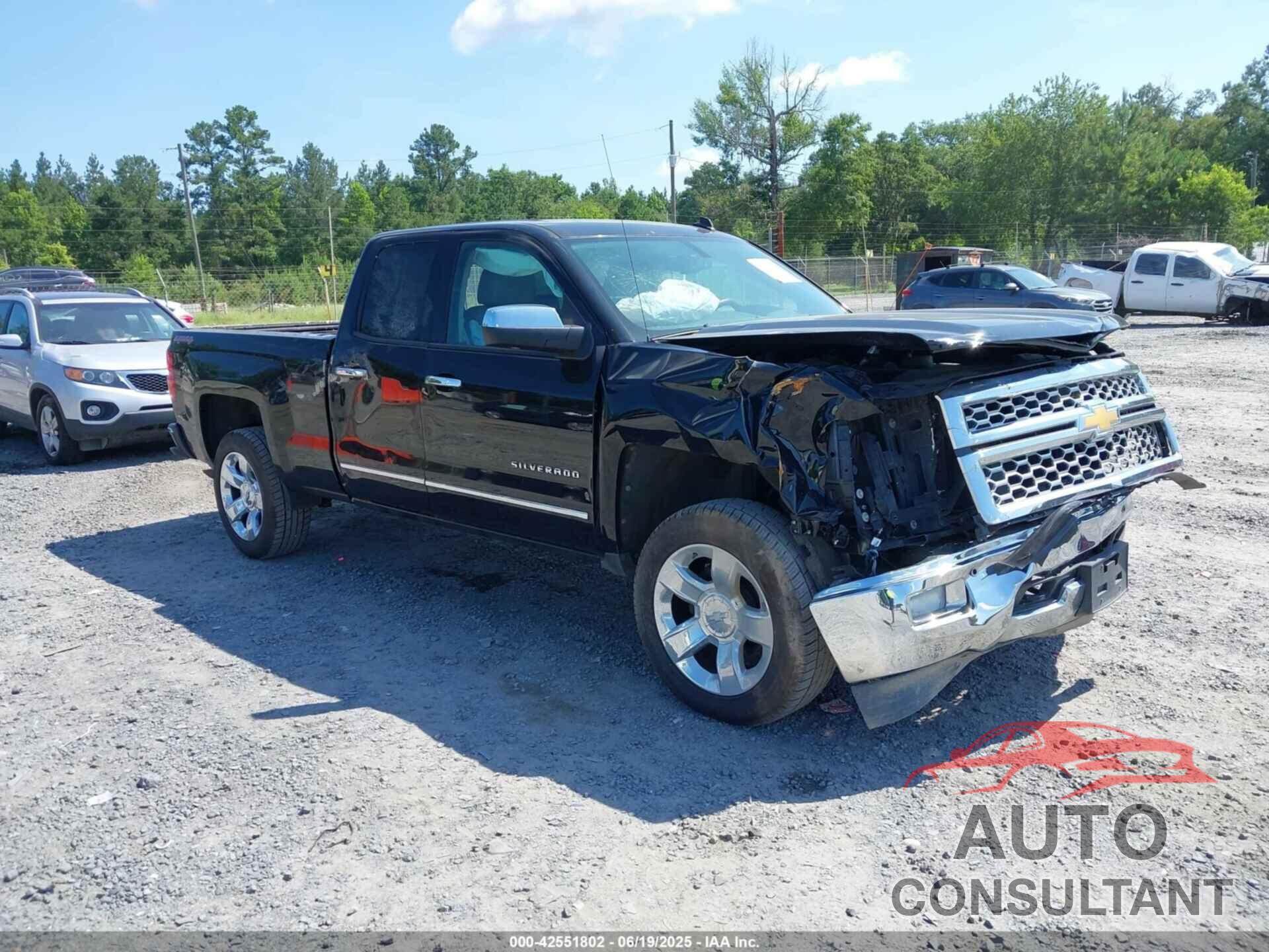 CHEVROLET SILVERADO 1500 2014 - 1GCVKSEC0EZ126179