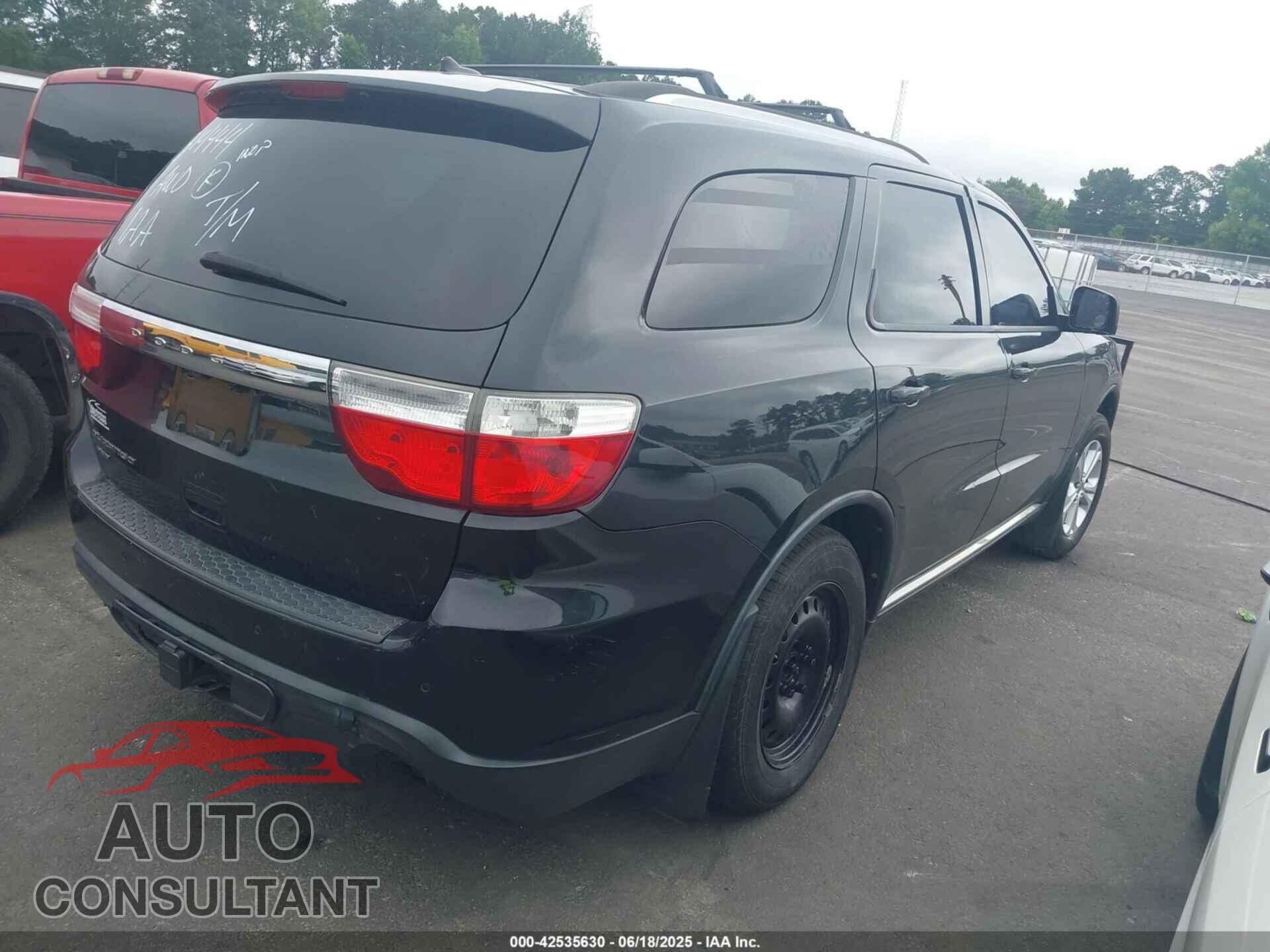 DODGE DURANGO 2012 - 1C4RDJAG4CC314444