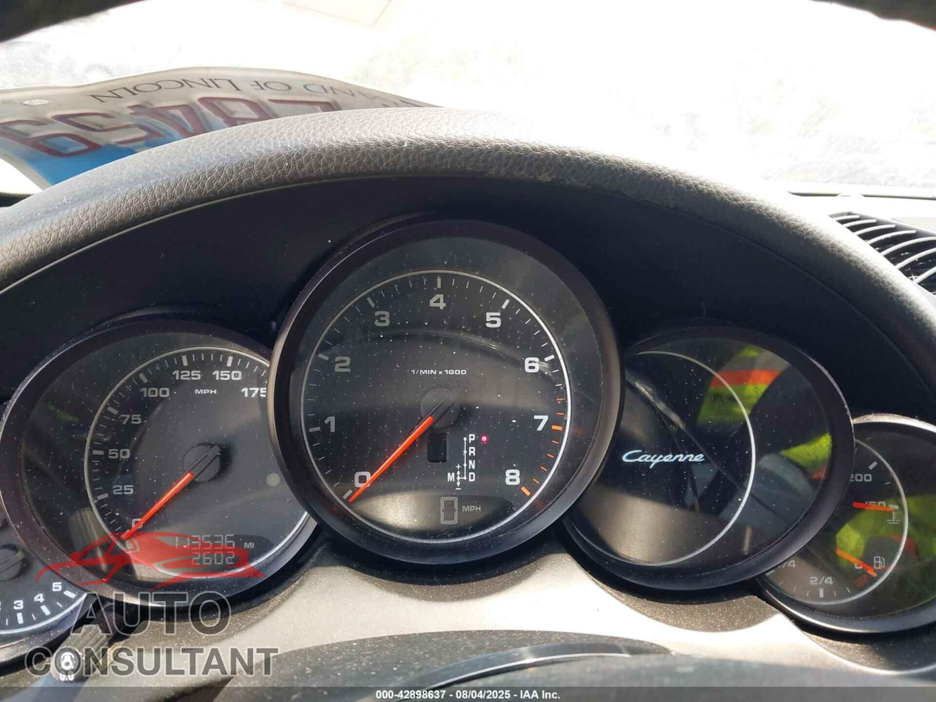 PORSCHE CAYENNE 2011 - WP1AA2A26BLA04261