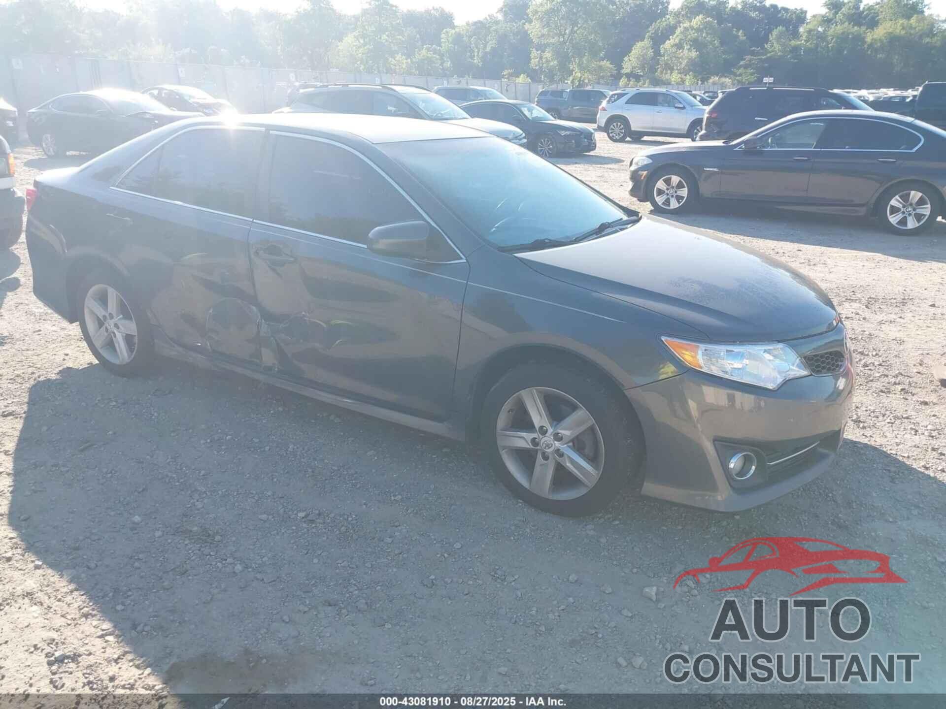 TOYOTA CAMRY 2012 - 4T1BF1FK8CU093977