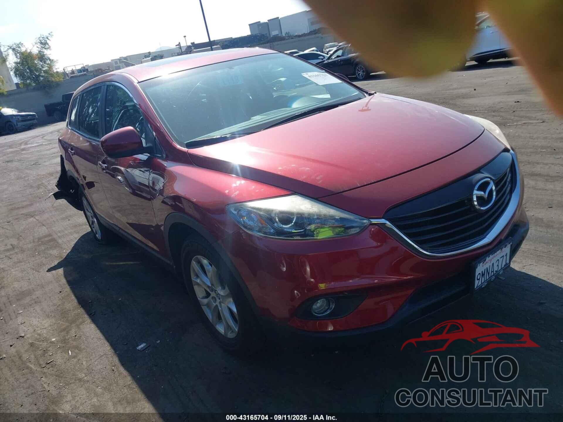 MAZDA CX-9 2013 - JM3TB3CV8D0407206
