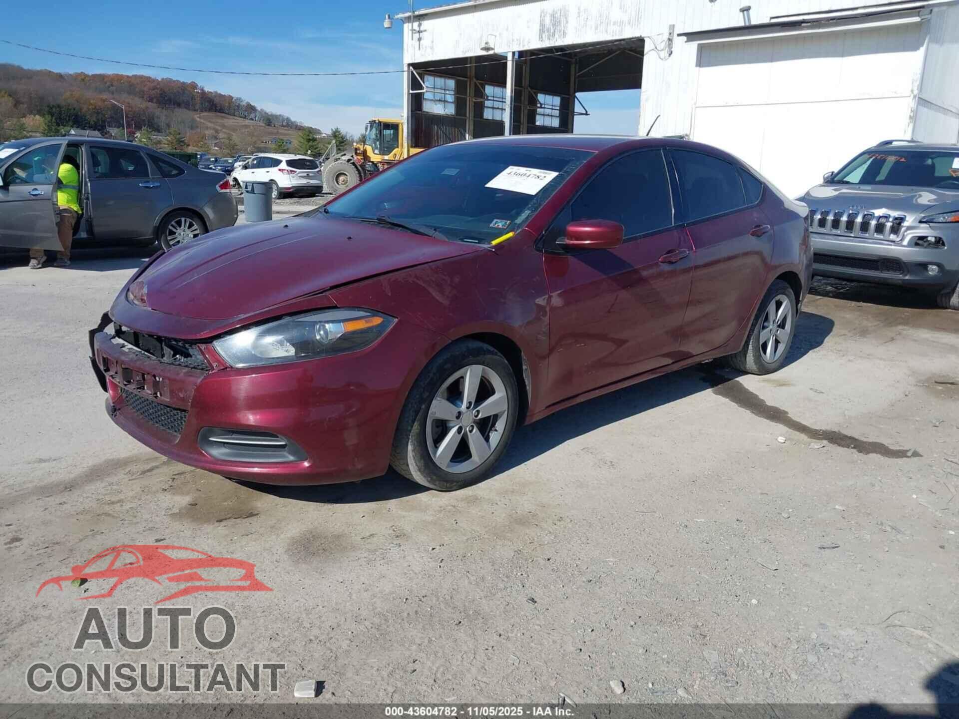 DODGE DART 2015 - 1C3CDFBBXFD373541