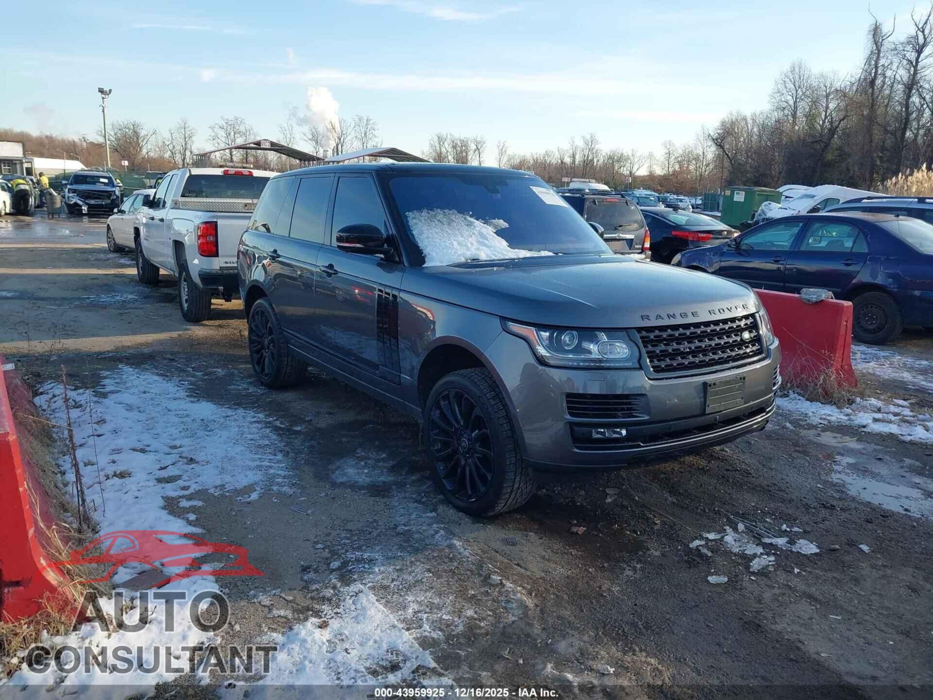LAND ROVER RANGE ROVER 2016 - SALGS2EF4GA264286