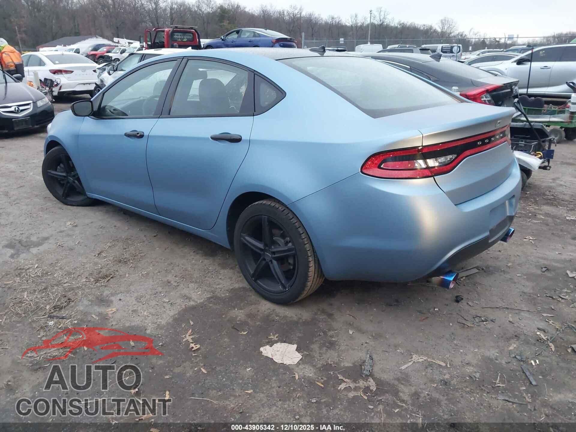 DODGE DART 2014 - 1C3CDFEB7ED834740