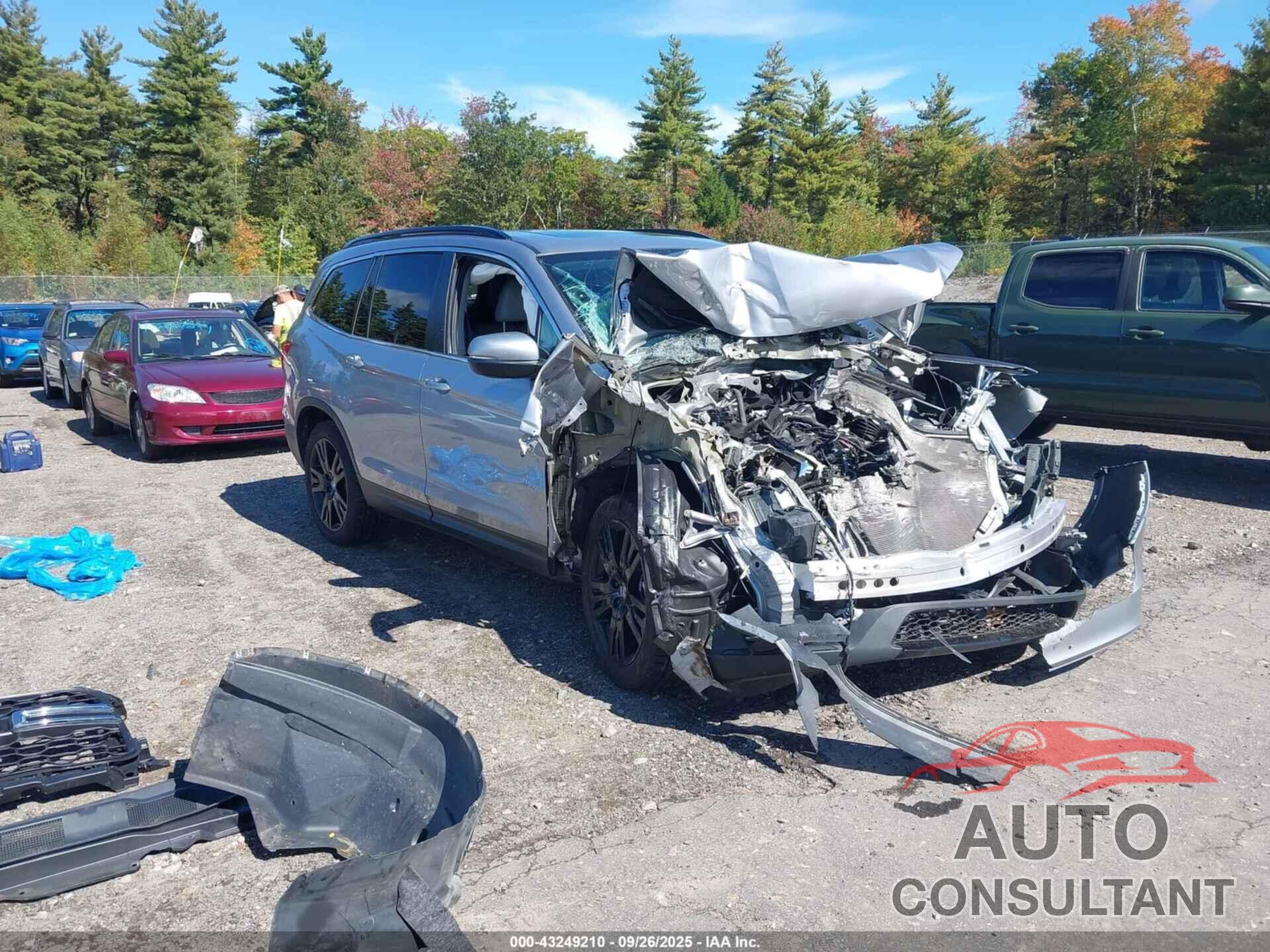 HONDA PILOT 2021 - 5FNYF6H2XMB017194
