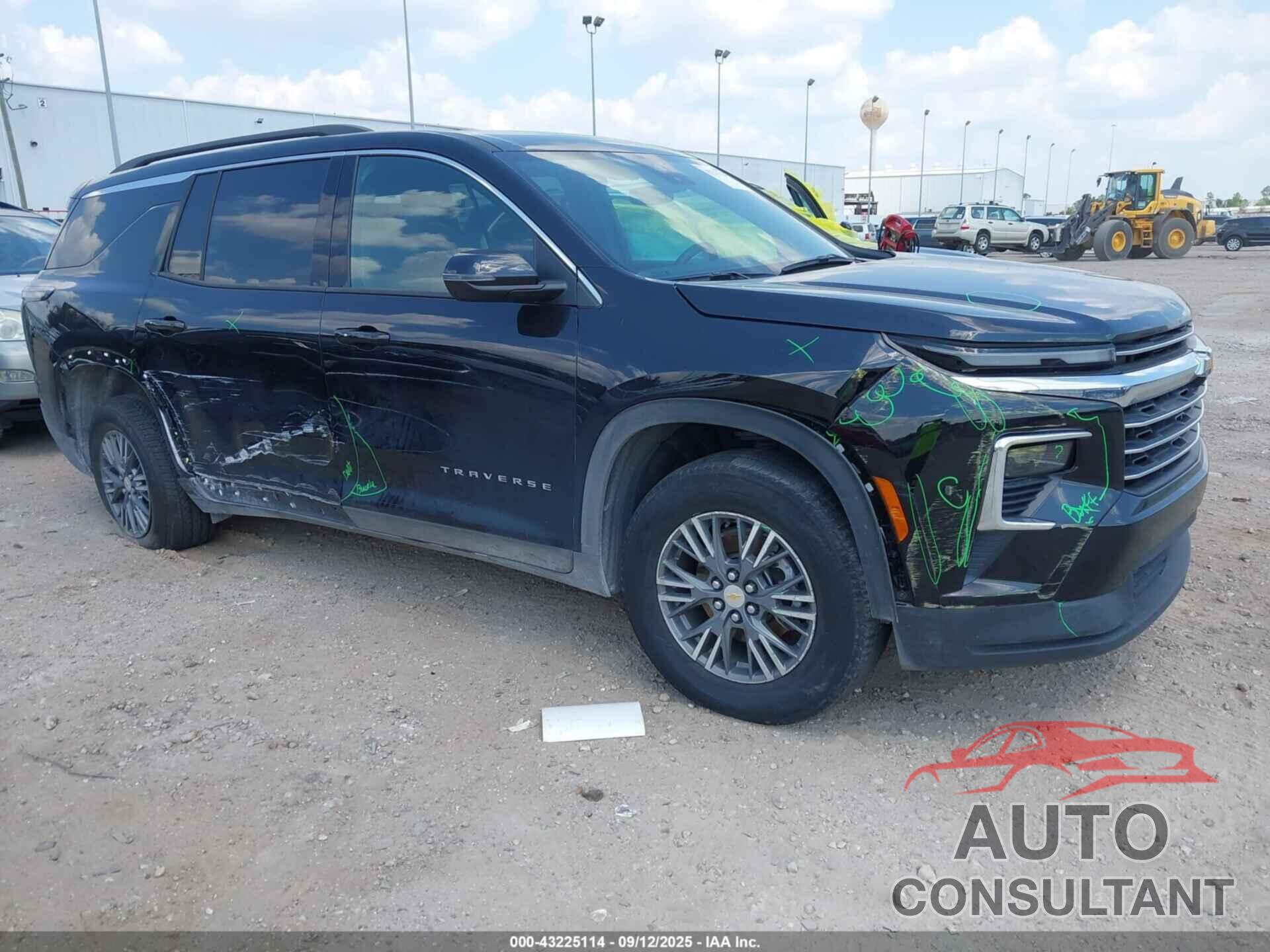 CHEVROLET TRAVERSE 2025 - 1GNEVGRS9SJ160550