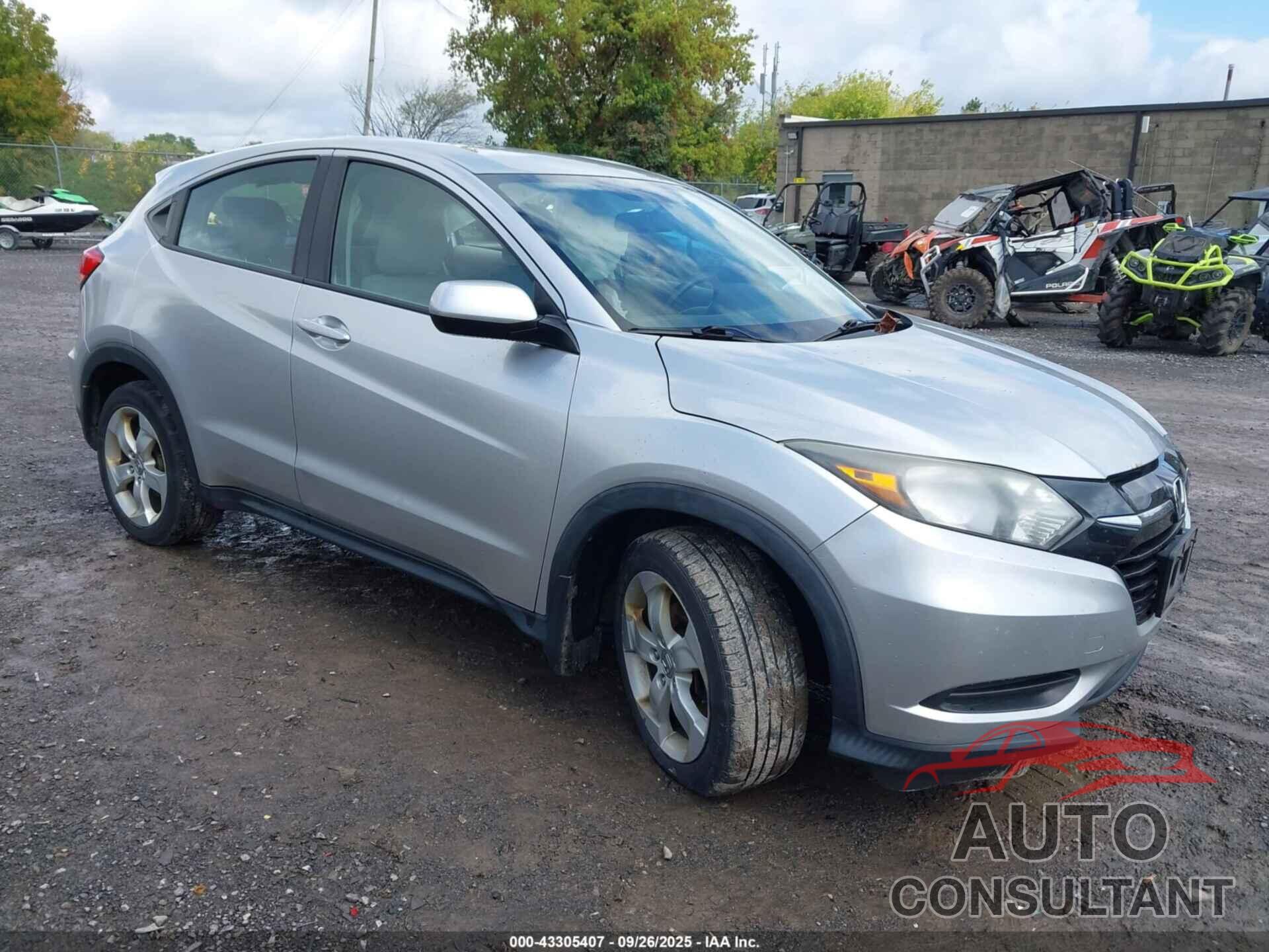 HONDA HR-V 2016 - 3CZRU6H37GM702623