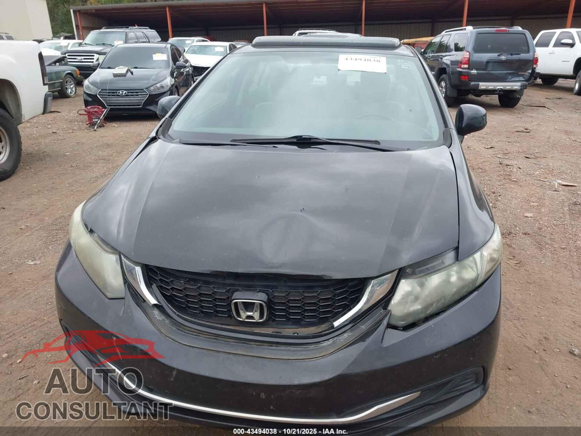HONDA CIVIC 2013 - 19XFB2F83DE037053