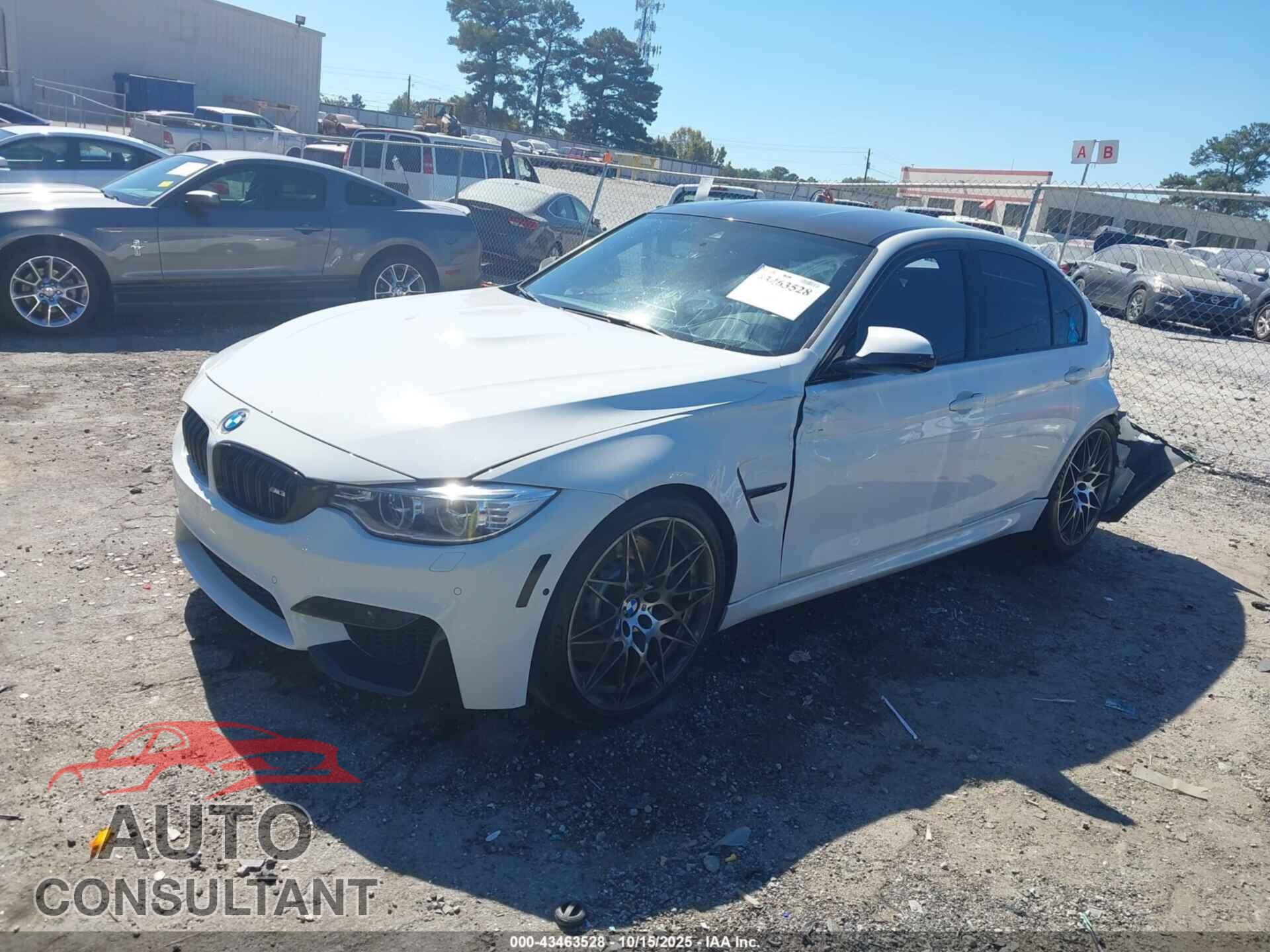 BMW M3 2017 - WBS8M9C50H5G42313
