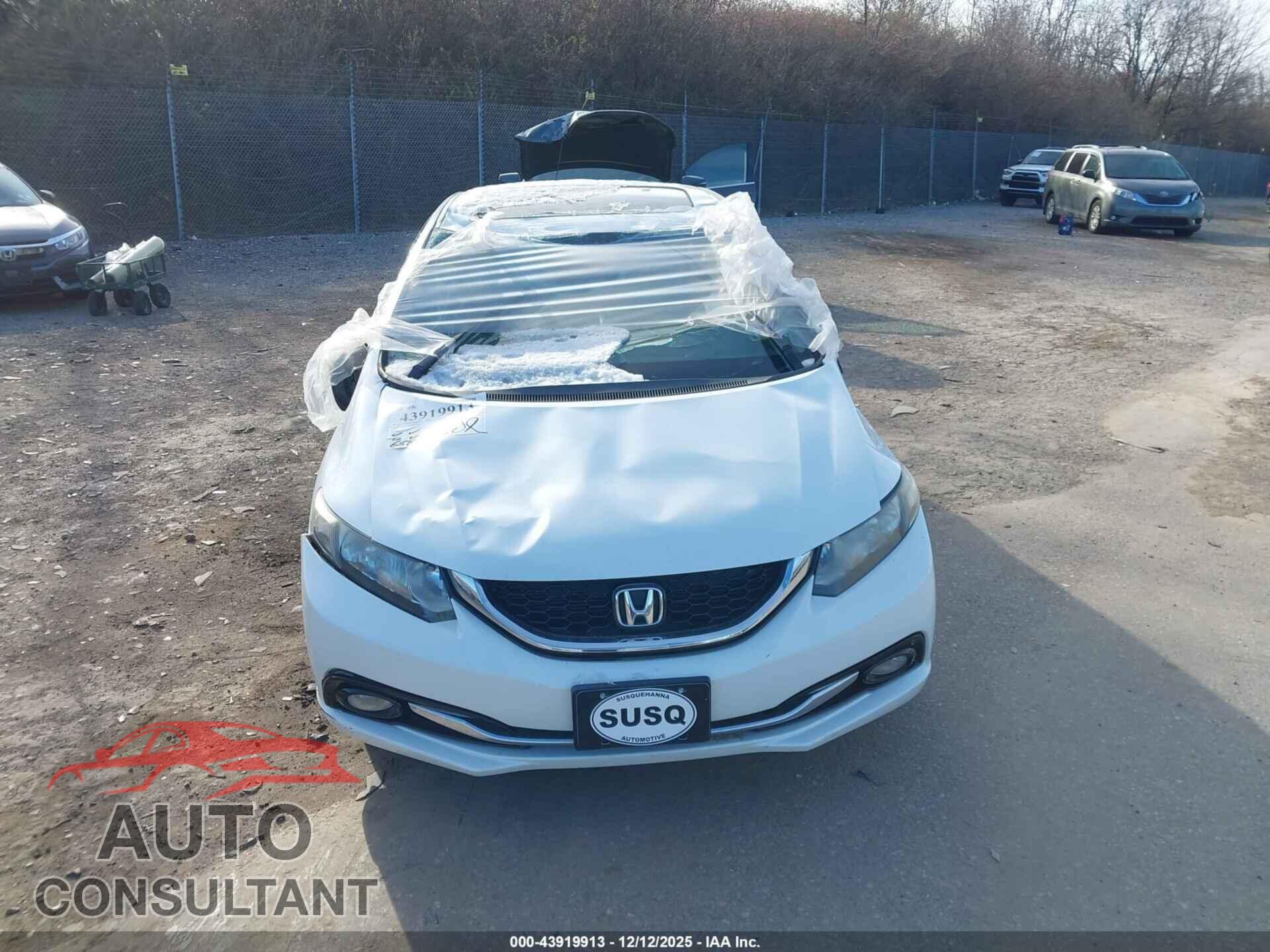 HONDA CIVIC 2014 - 19XFB2F90EE242534