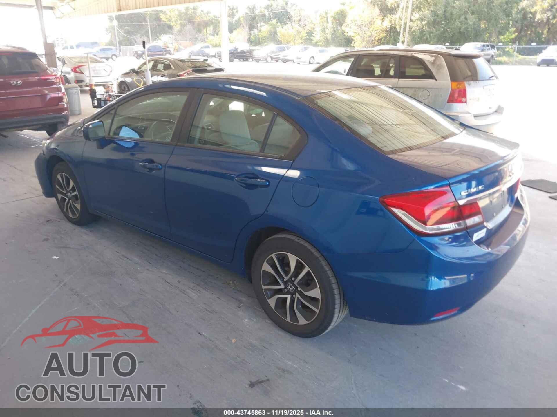 HONDA CIVIC 2014 - 2HGFB2F86EH554404