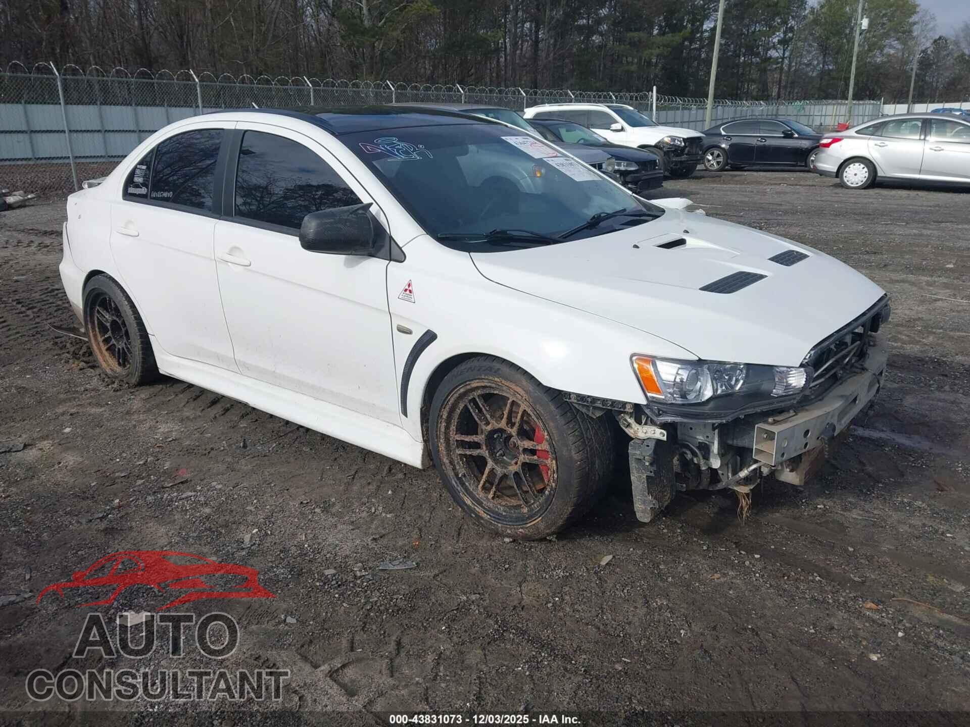 MITSUBISHI LANCER EVOLUTION 2011 - JA32W8FV7BU029000