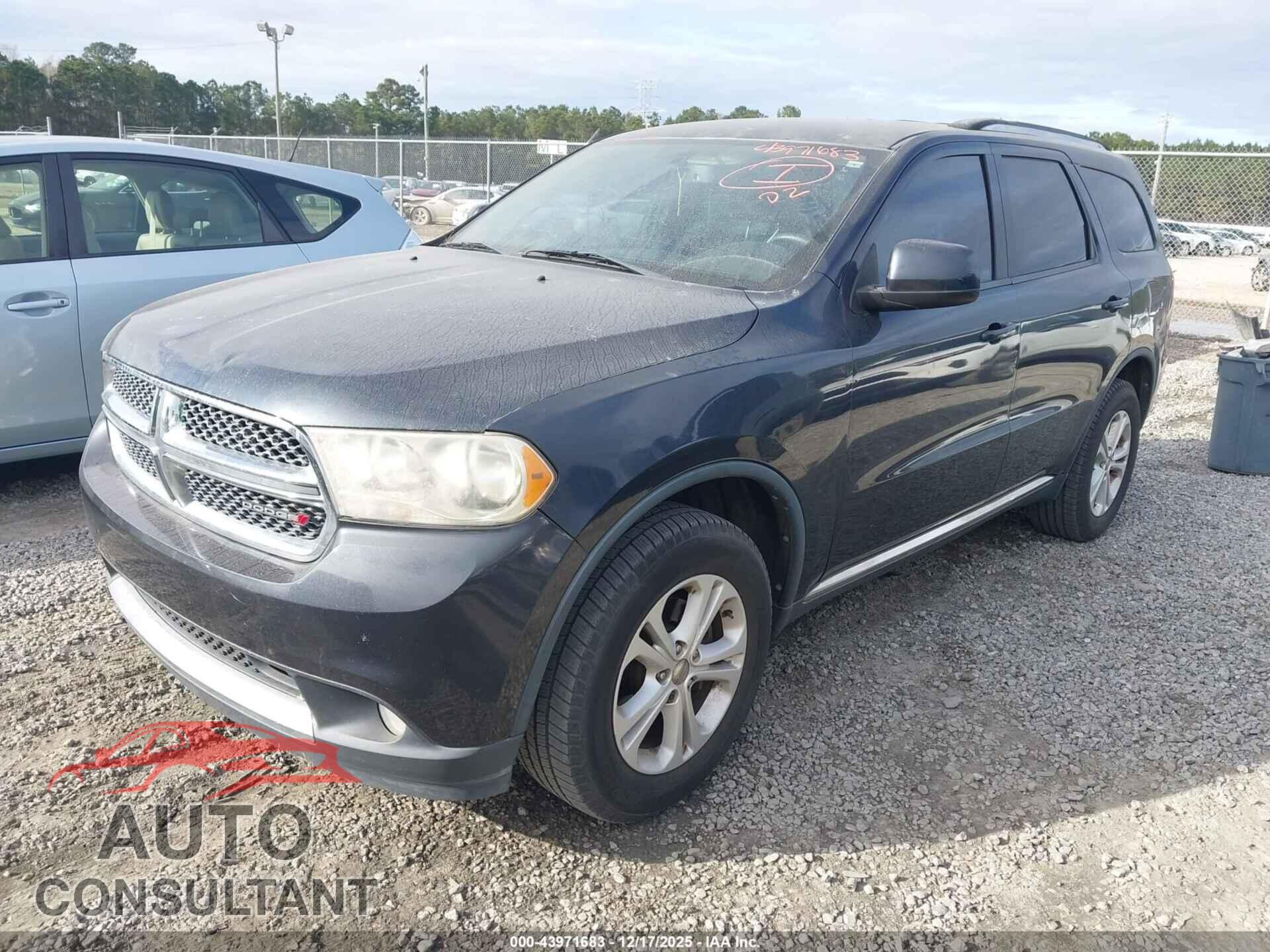 DODGE DURANGO 2013 - 1C4RDHAG9DC516707