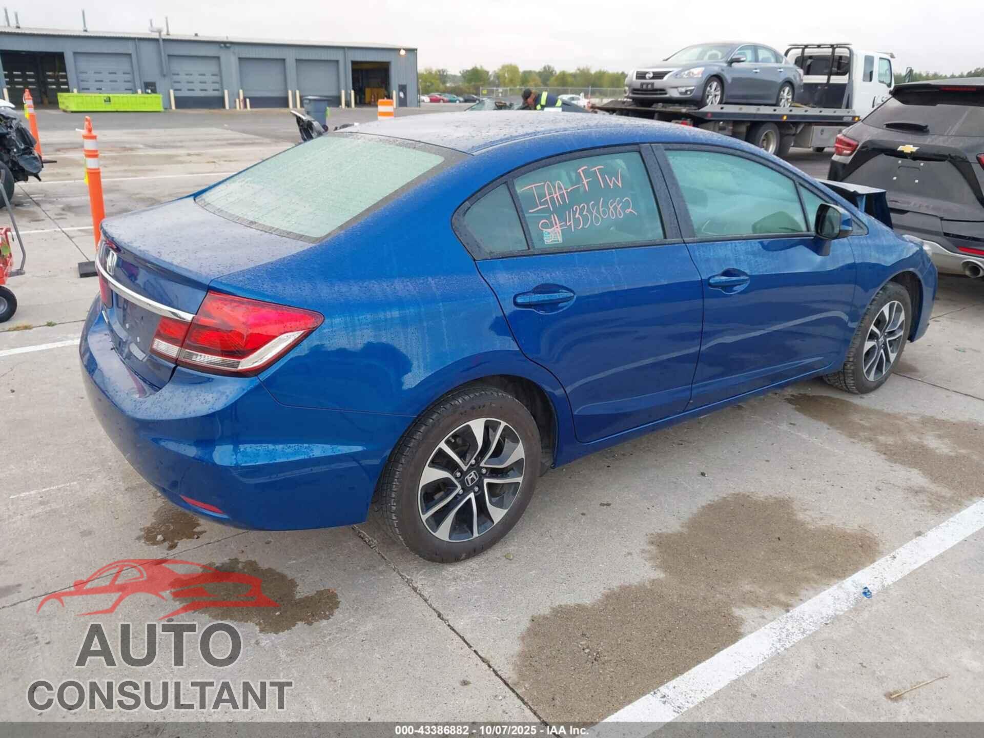 HONDA CIVIC 2013 - 19XFB2F8XDE032285