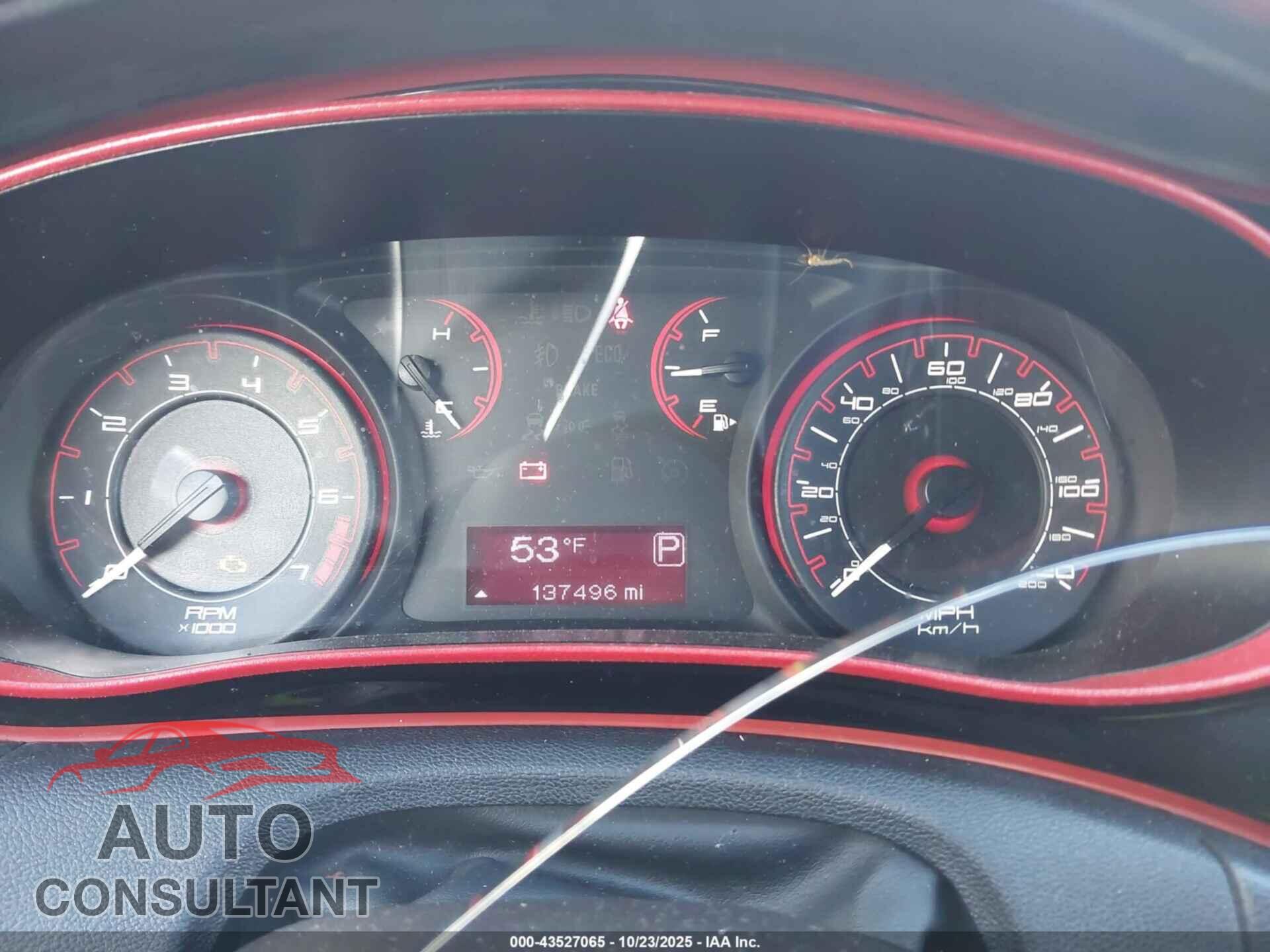 DODGE DART 2013 - 1C3CDFBA6DD110239