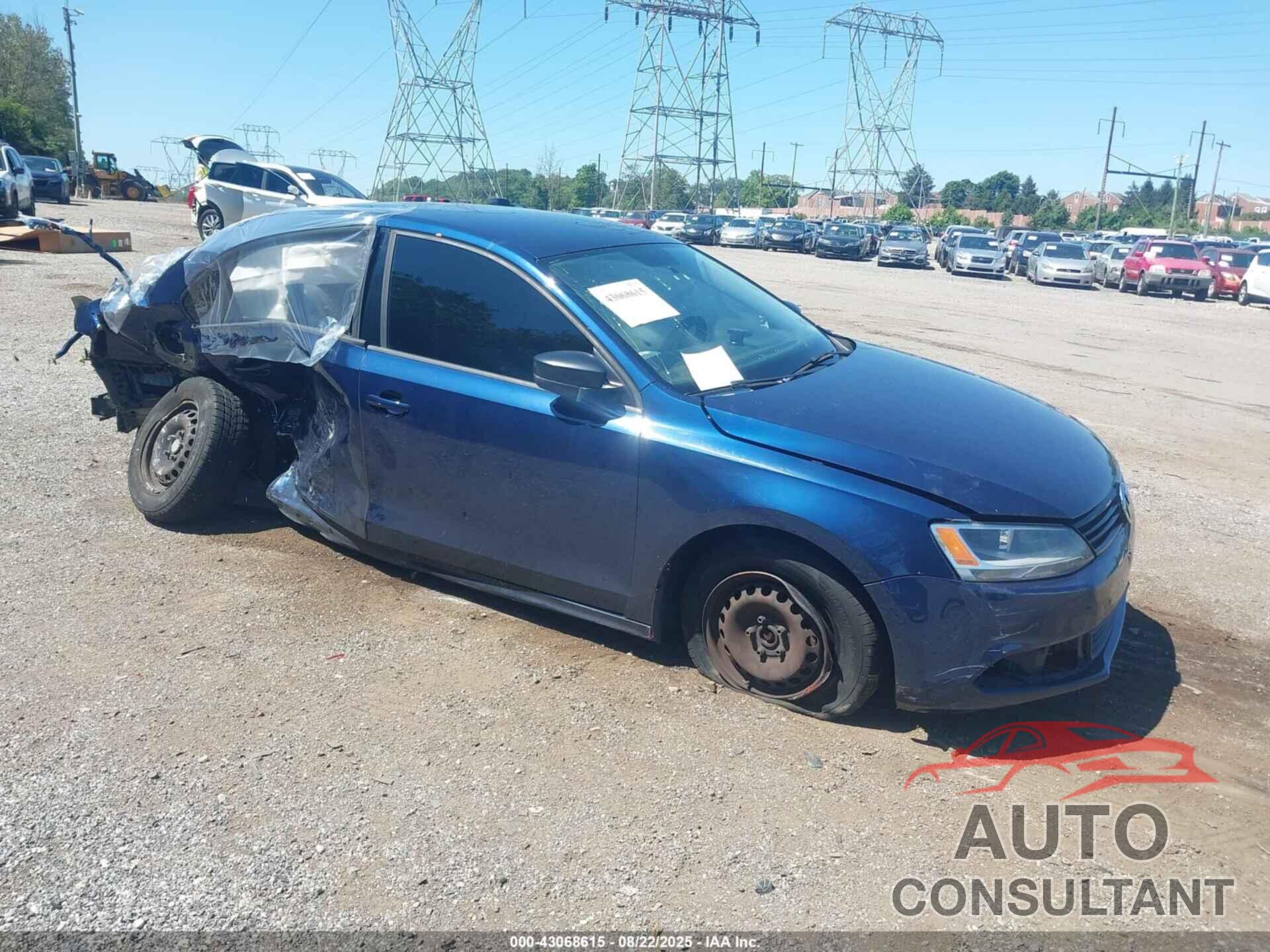 VOLKSWAGEN JETTA 2014 - 3VW2K7AJ4EM438802