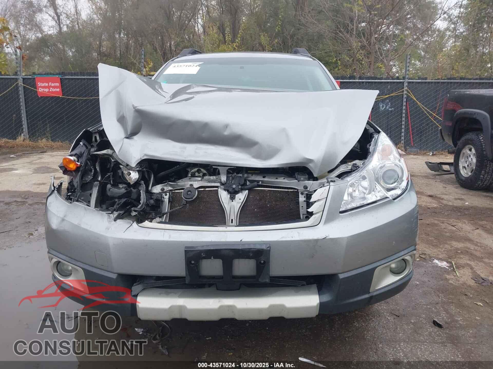 SUBARU OUTBACK 2011 - 4S4BRCCC6B3364233