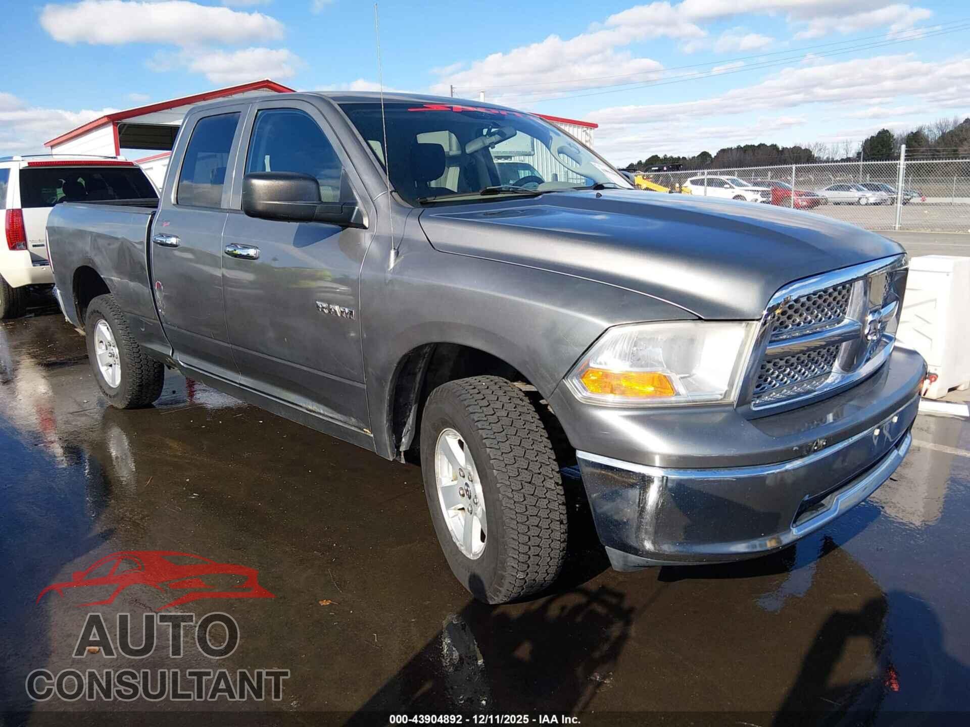DODGE RAM 1500 2009 - 1D3HV18P69S805229