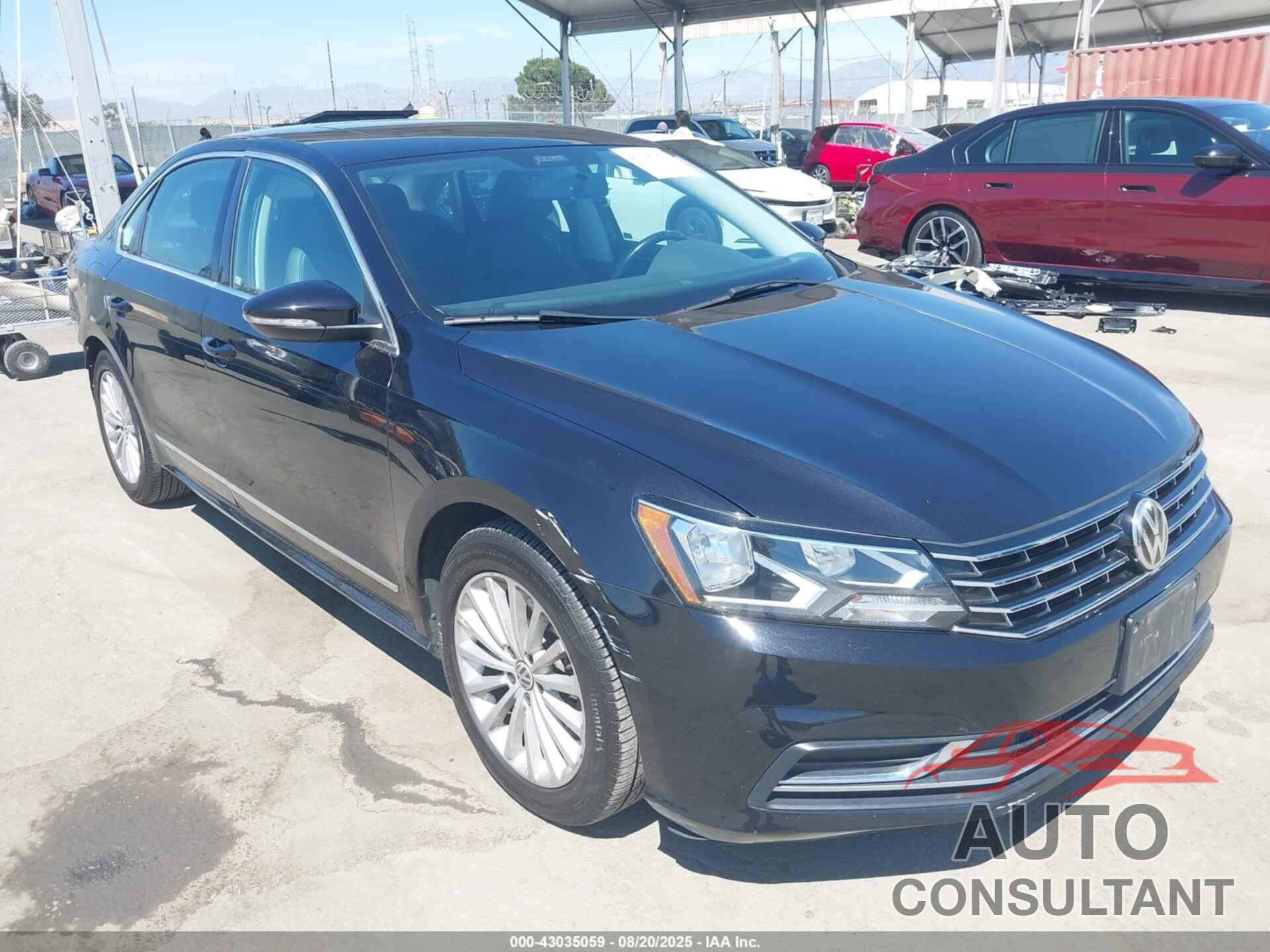 VOLKSWAGEN PASSAT 2017 - 1VWBT7A37HC063704