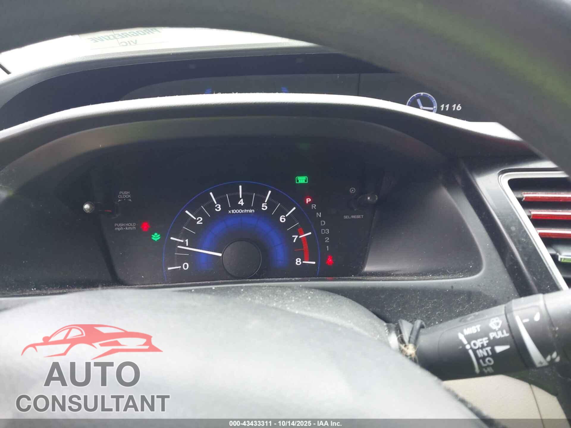 HONDA CIVIC 2013 - 19XFB2F88DE265002