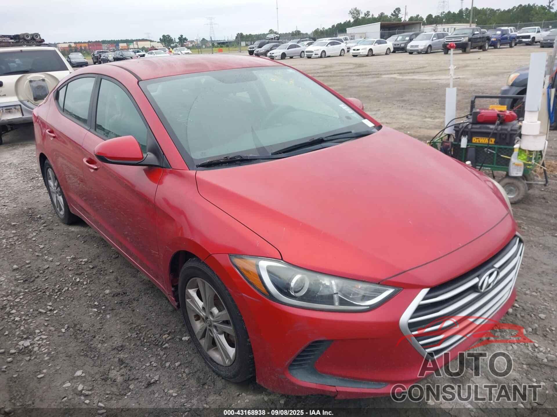 HYUNDAI ELANTRA 2017 - 5NPD84LF4HH025502