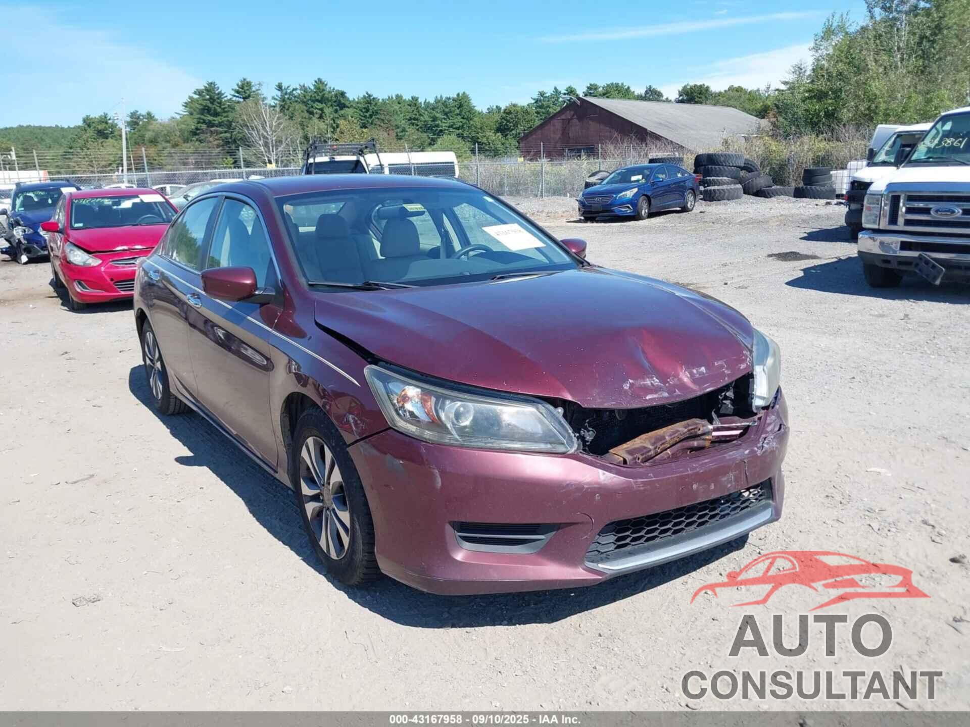 HONDA ACCORD 2013 - 1HGCR2F31DA069135