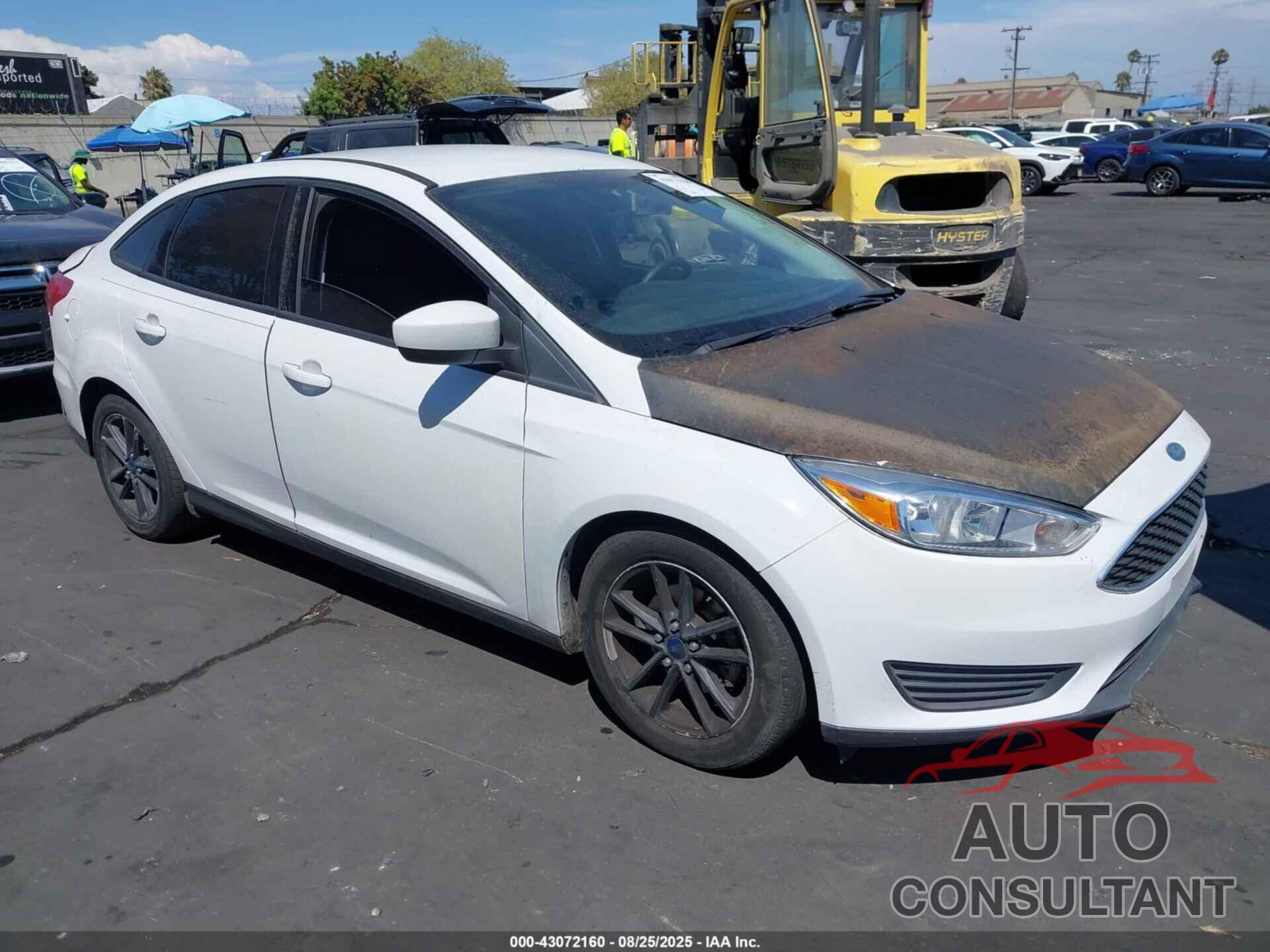 FORD FOCUS 2018 - 1FADP3F25JL205374