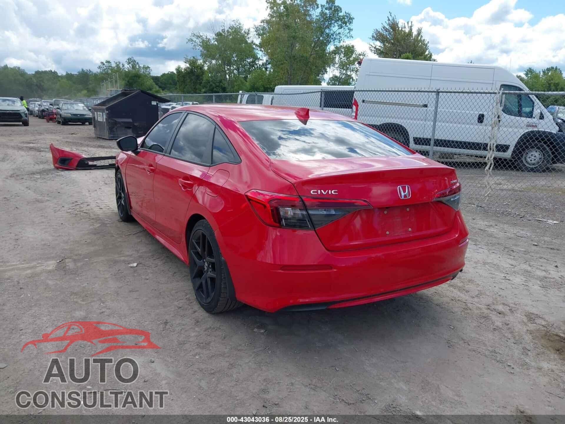 HONDA CIVIC 2022 - 2HGFE2F55NH582045