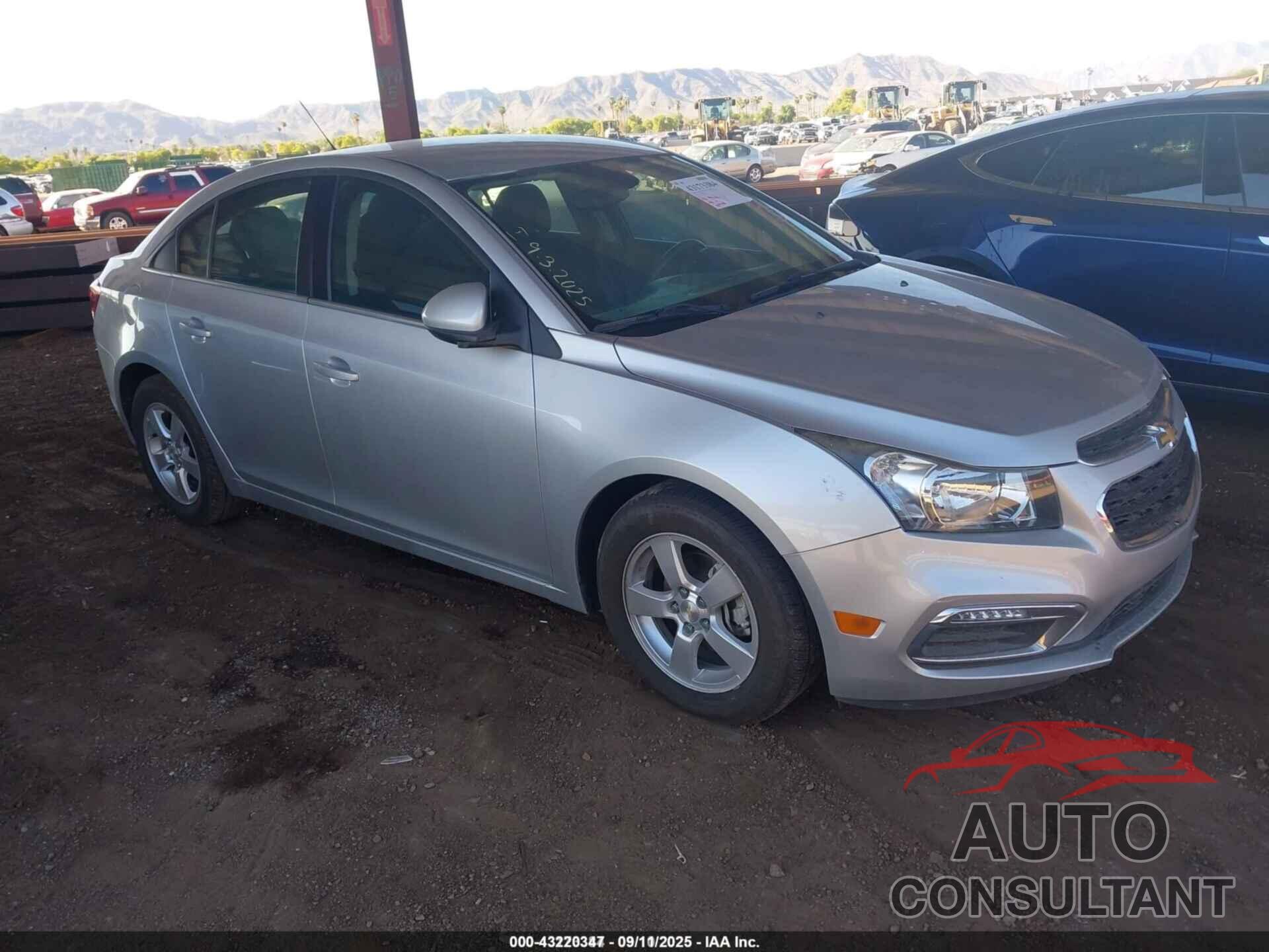 CHEVROLET CRUZE LIMITED 2016 - 1G1PE5SB7G7108380