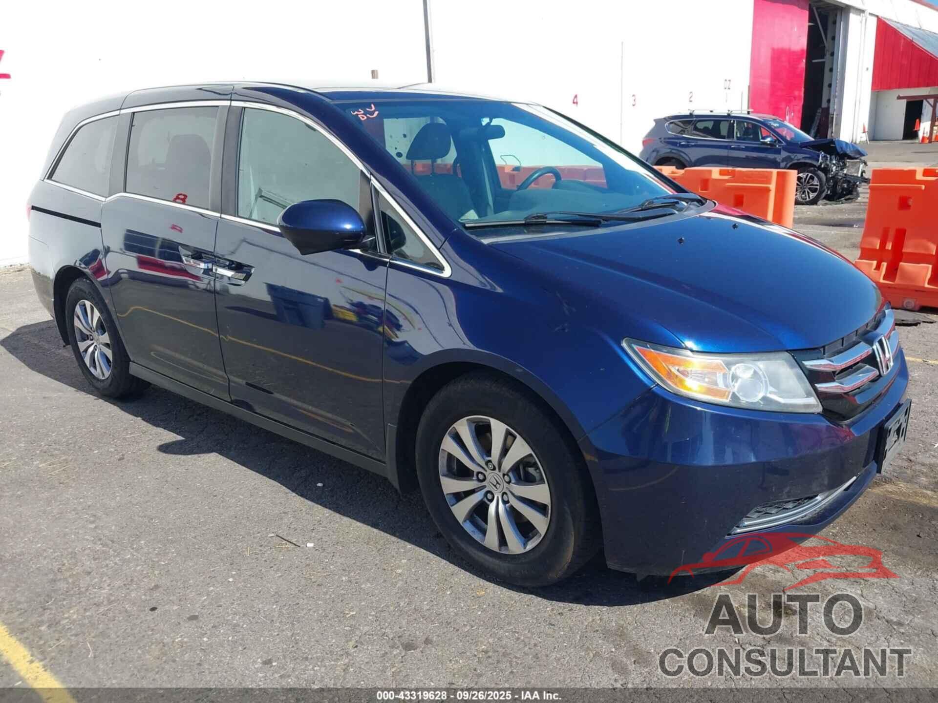 HONDA ODYSSEY 2016 - 5FNRL5H34GB158184