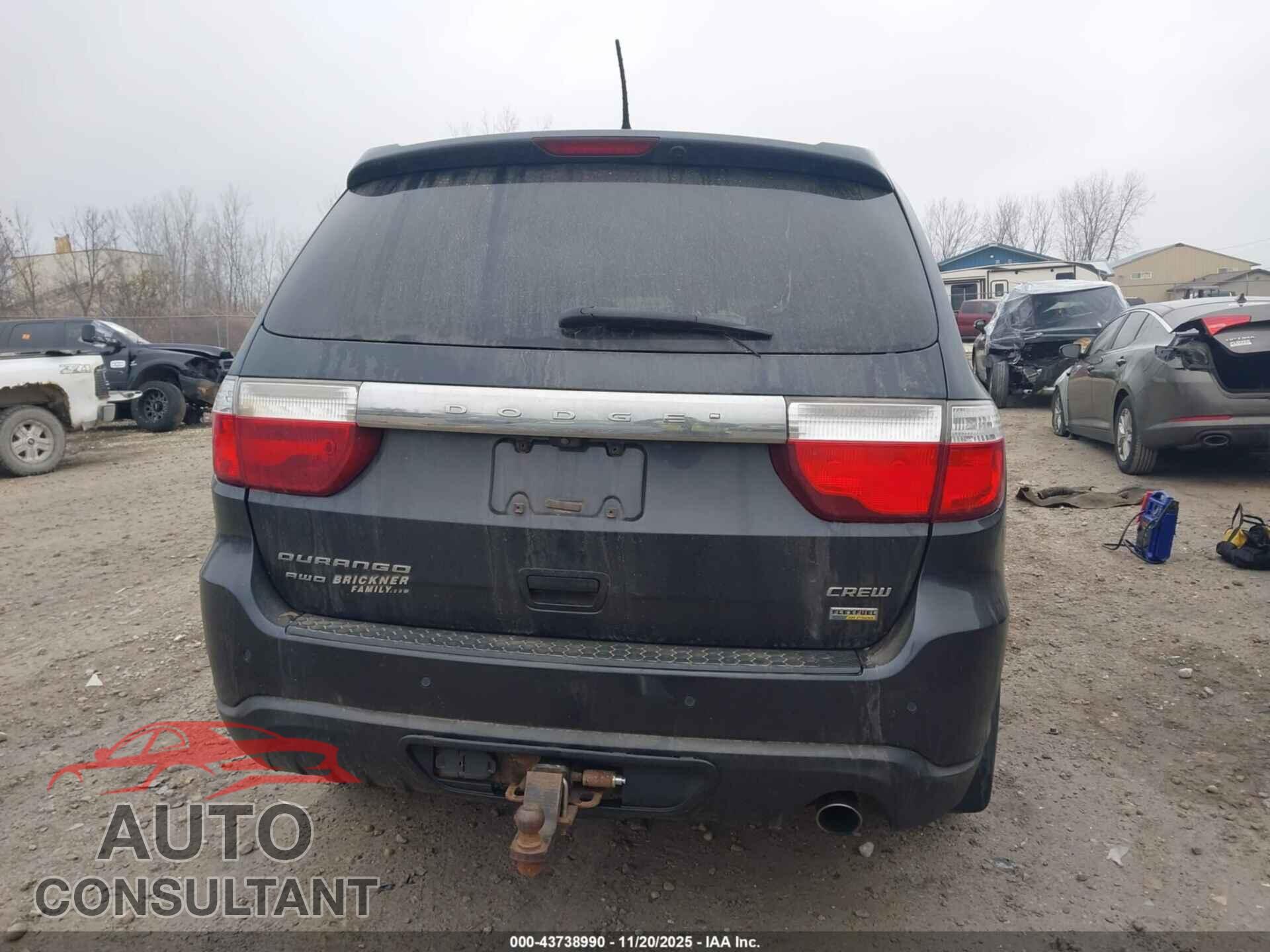 DODGE DURANGO 2013 - 1C4RDJDG7DC686499