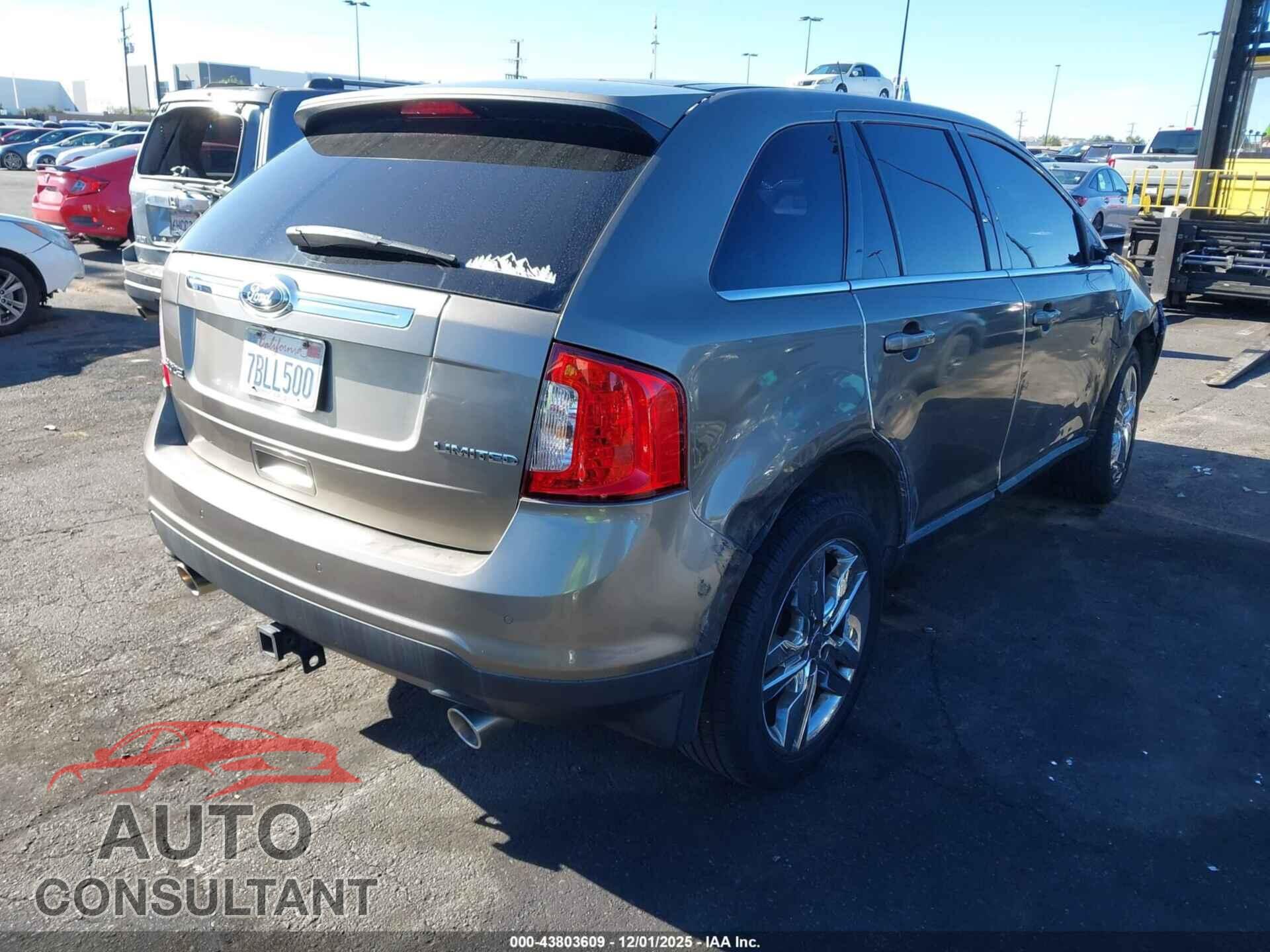 FORD EDGE 2013 - 2FMDK3KC8DBC34410