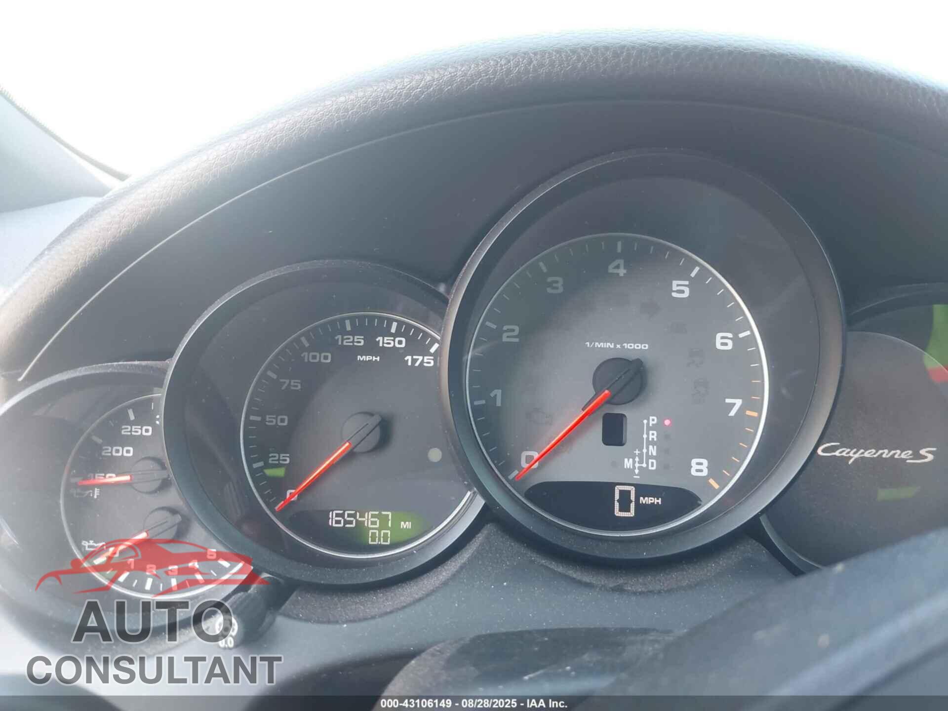 PORSCHE CAYENNE 2012 - WP1AB2A27CLA47019