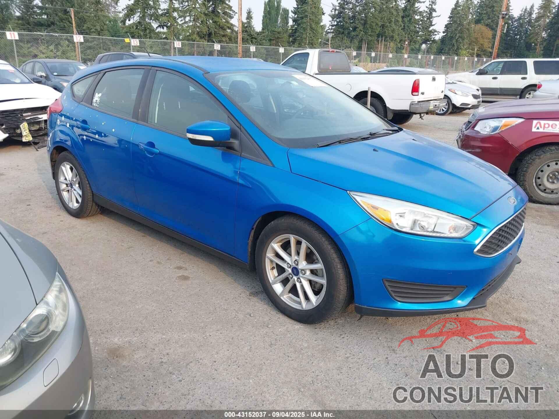 FORD FOCUS 2015 - 1FADP3K2XFL315978