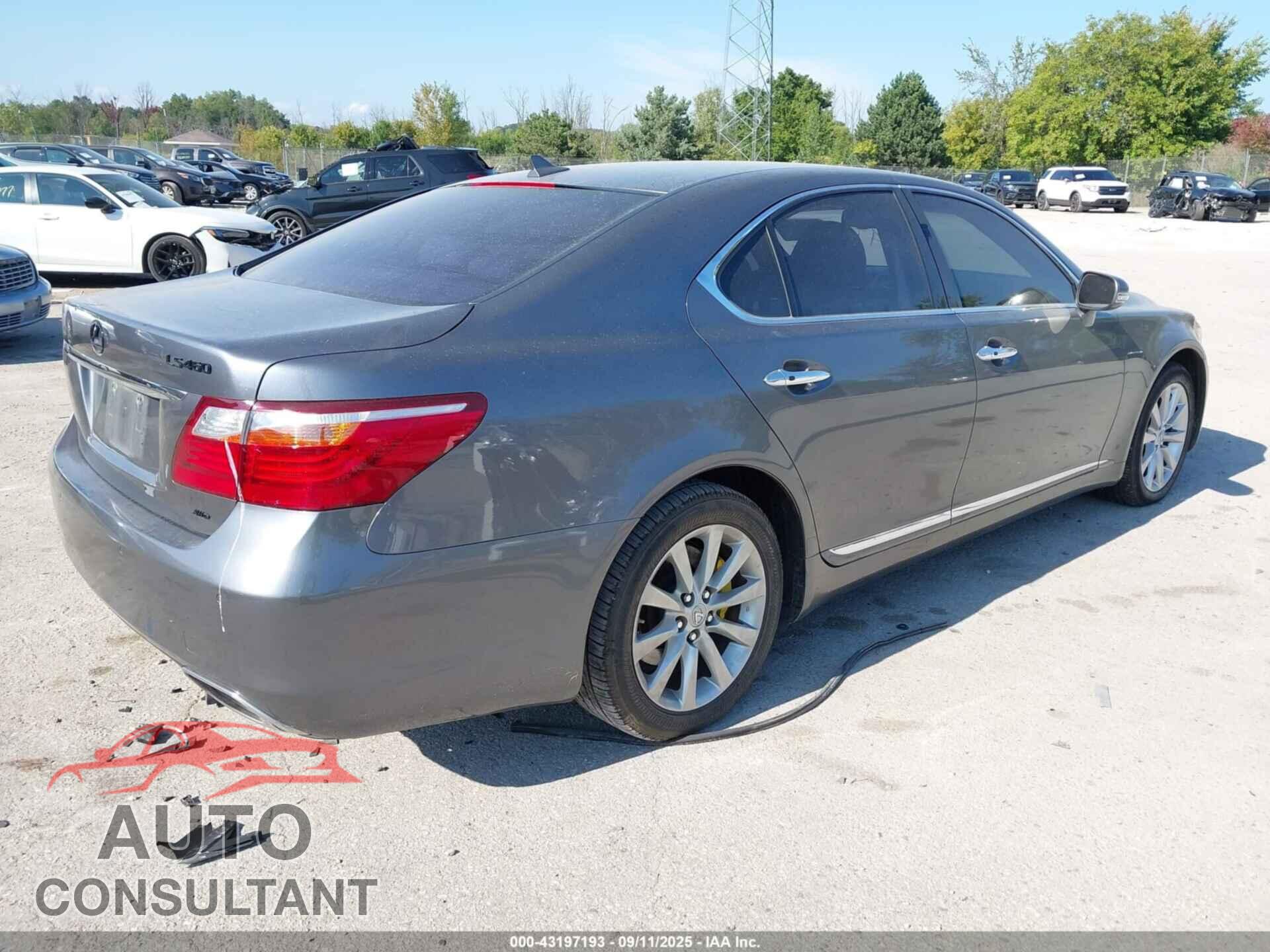 LEXUS LS 460 2012 - JTHCL5EF3C5014916