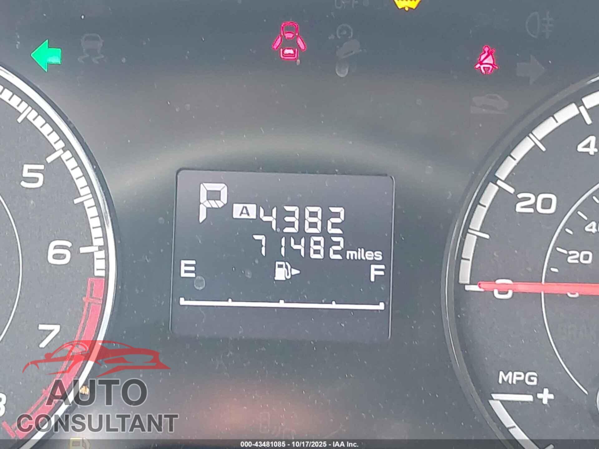 SUBARU IMPREZA 2017 - 4S3GTAB60H3749243