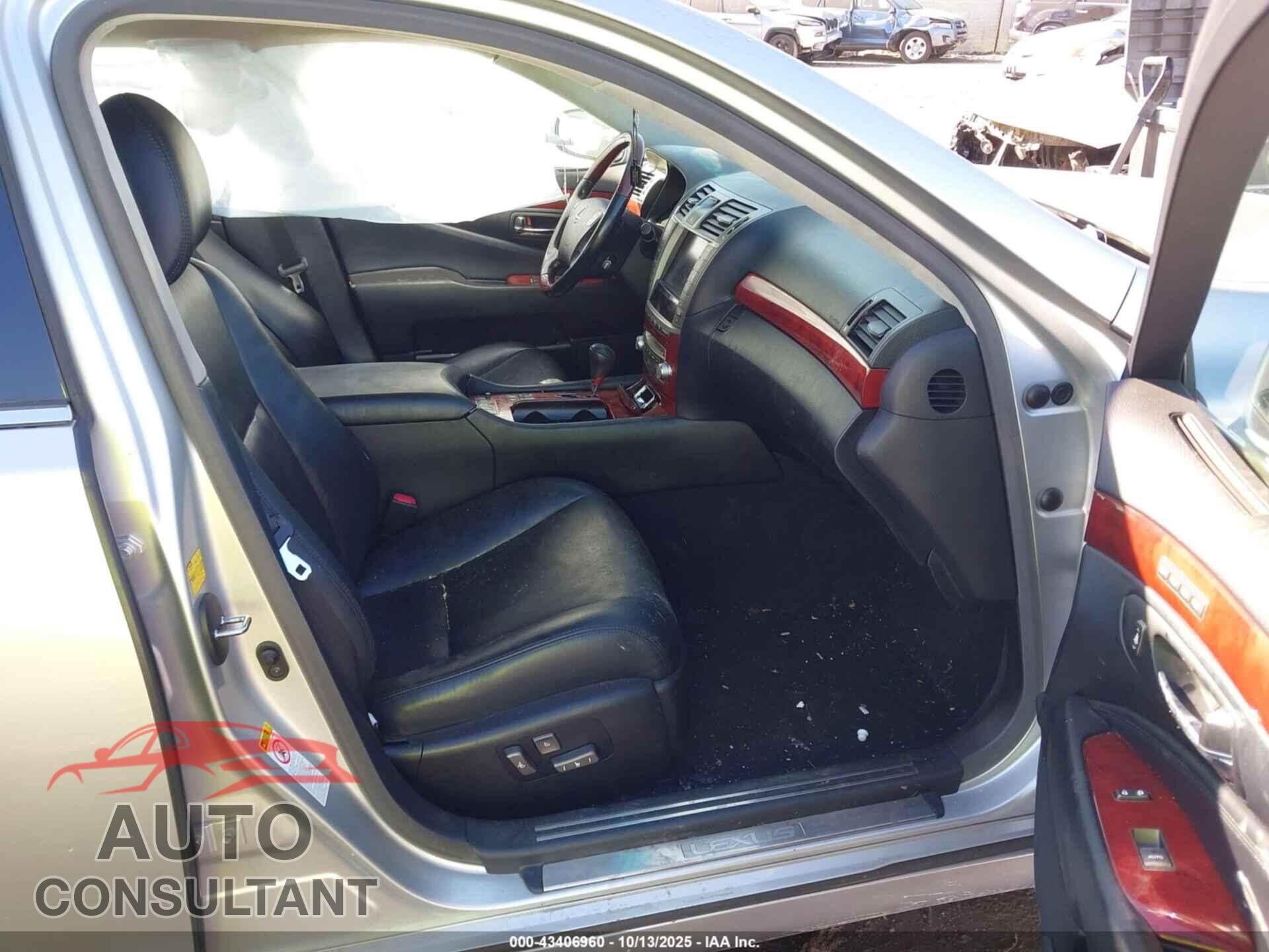 LEXUS LS 460 2012 - JTHDL5EF9C5004802