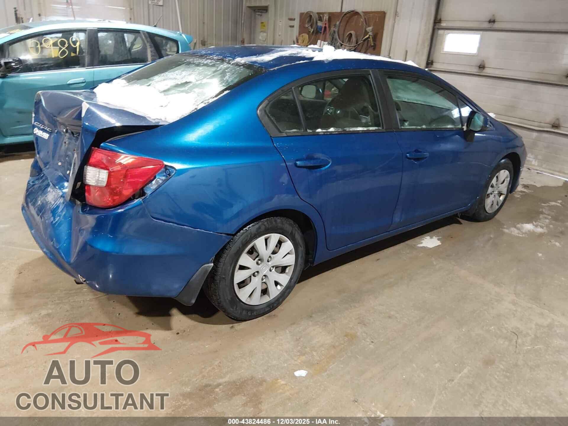 HONDA CIVIC 2012 - 19XFB2F54CE042170