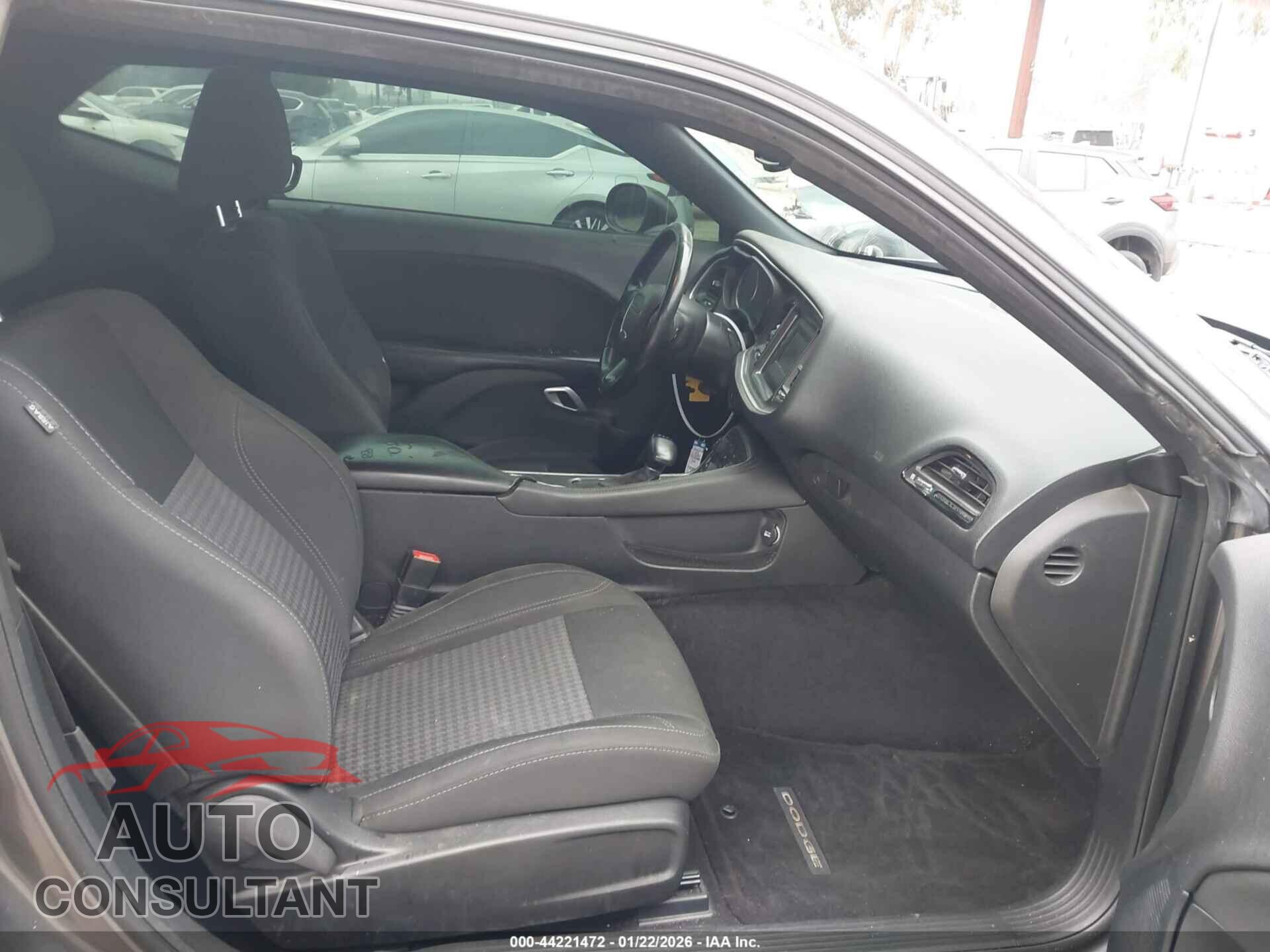 DODGE CHALLENGER 2016 - 2C3CDZAG9GH315844