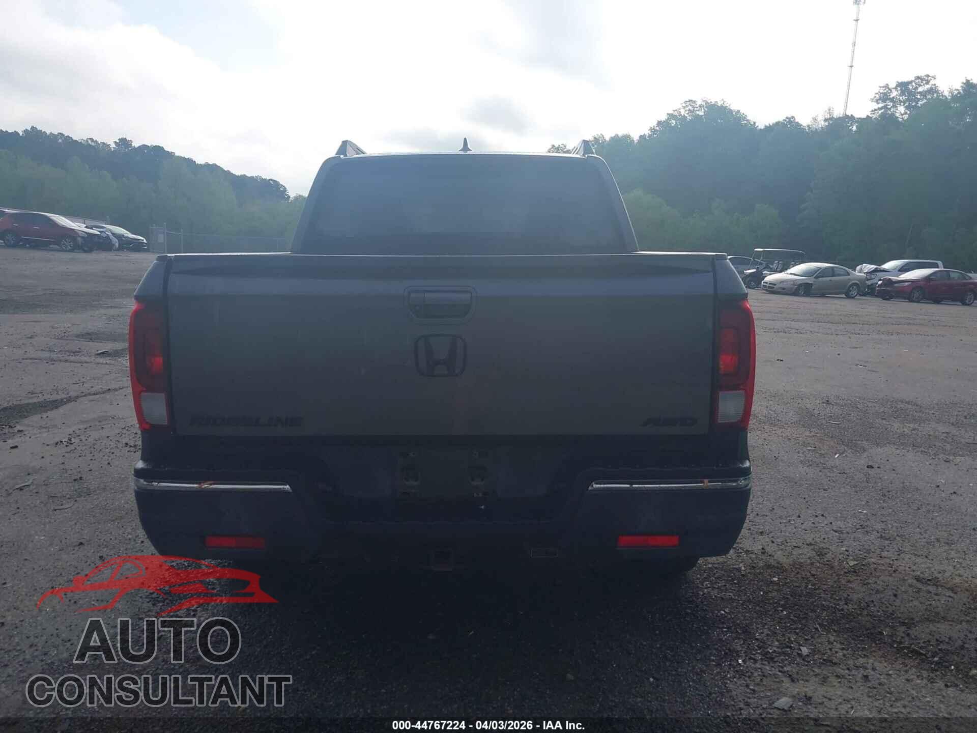 HONDA RIDGELINE 2017 - 5FPYK3F52HB004234