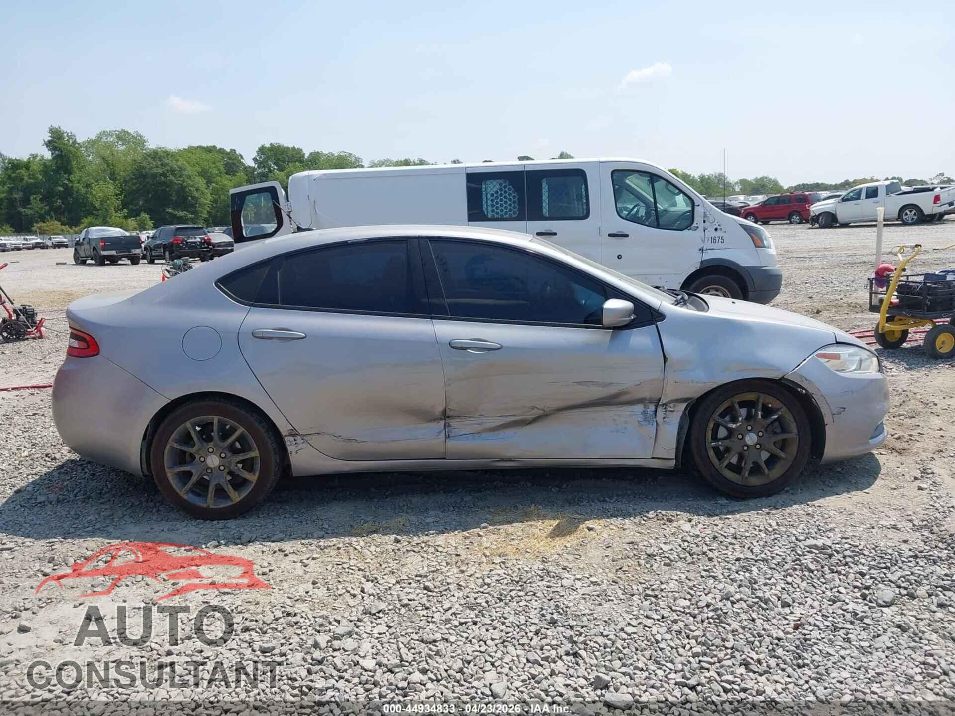 DODGE DART 2016 - 1C3CDFAA4GD533598
