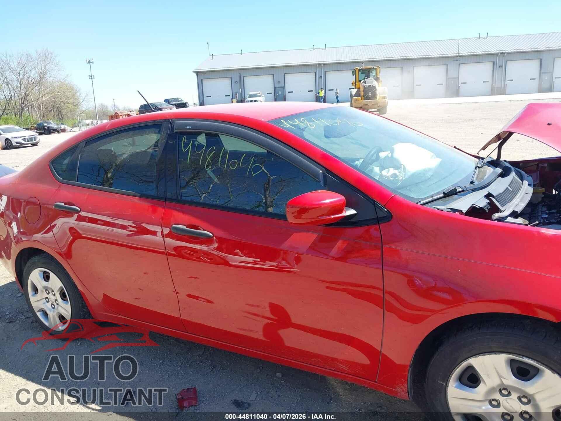 DODGE DART 2013 - 1C3CDFAA1DD257151