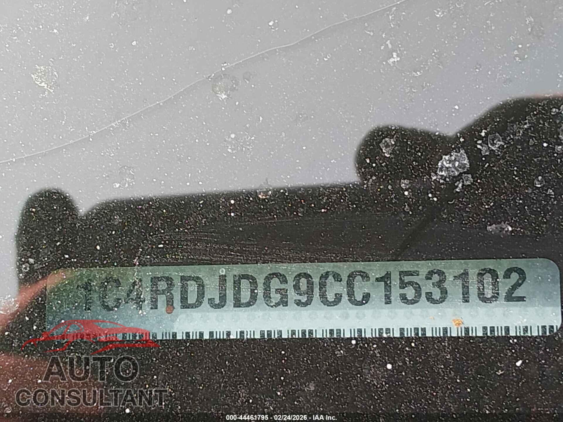 DODGE DURANGO 2012 - 1C4RDJDG9CC153102